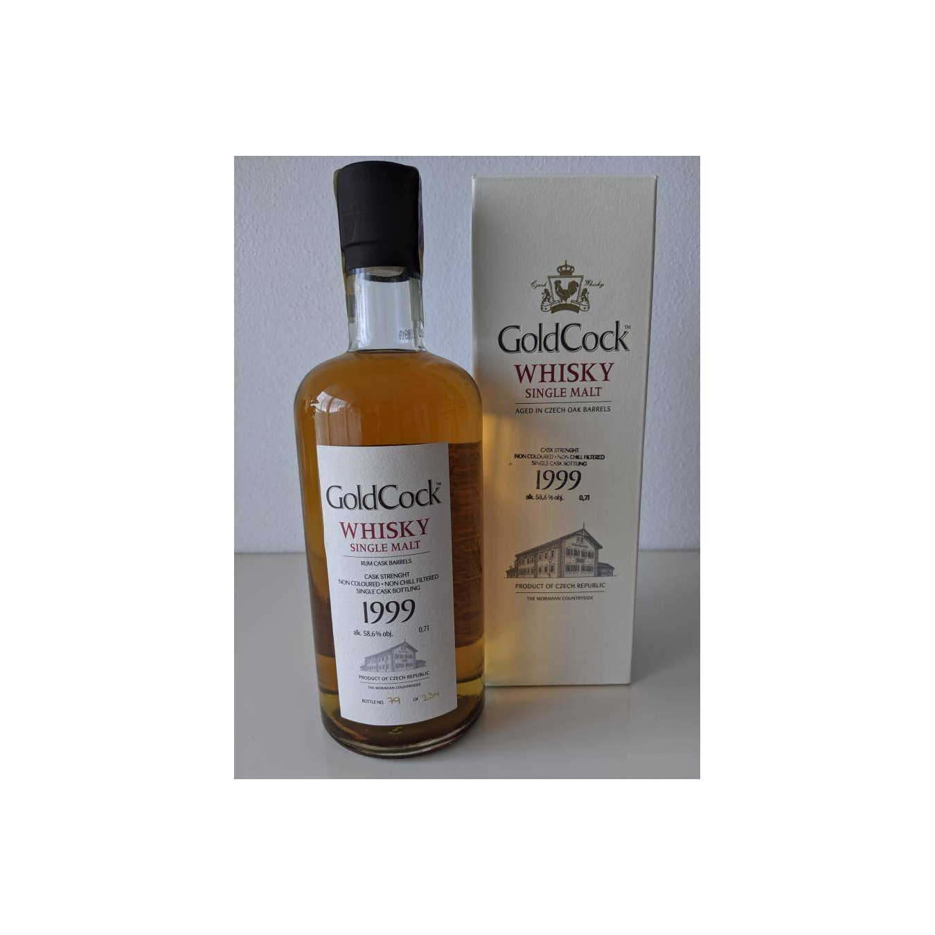 Gold Cock 1999 20 Years Single Malt Whisky 2