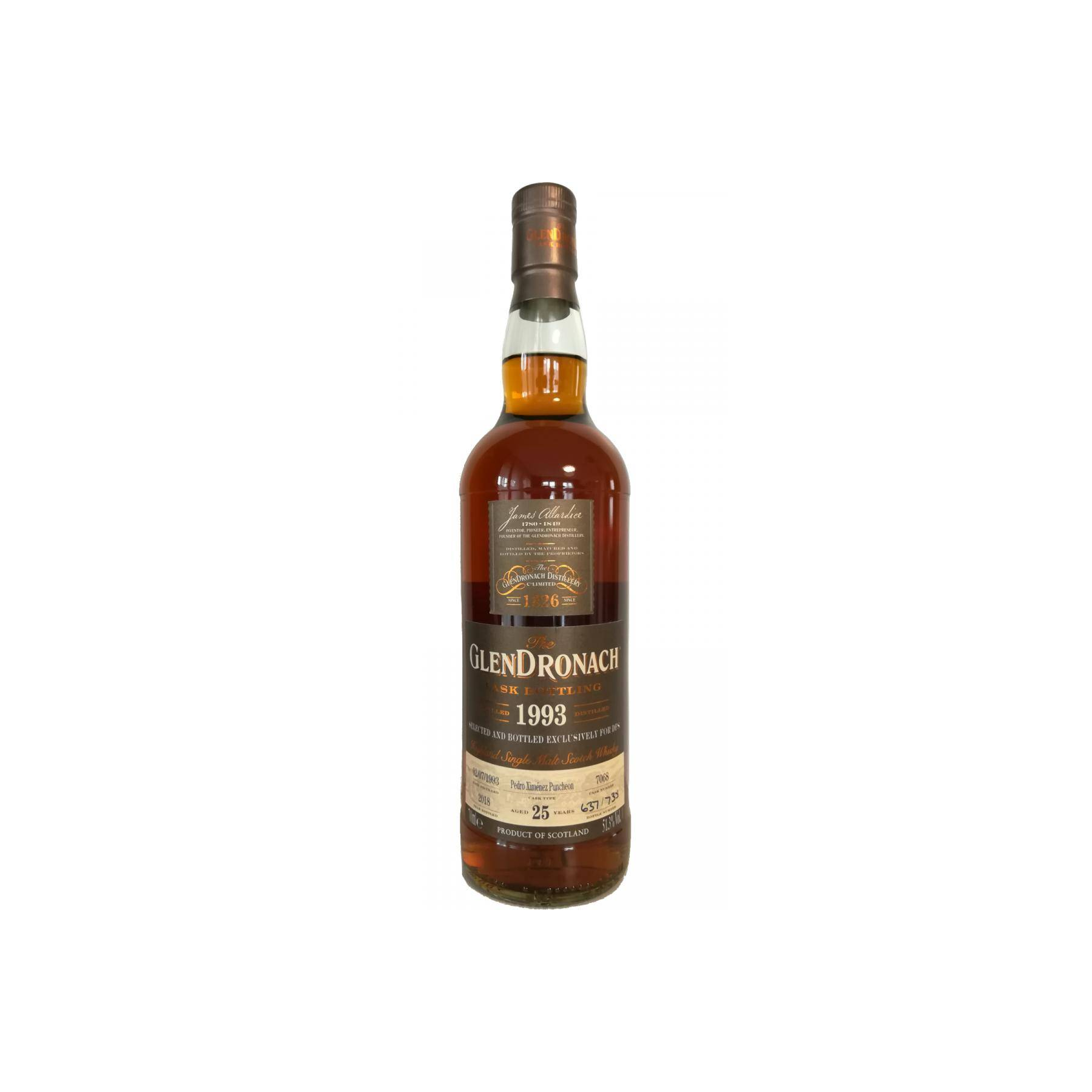 GlenDronach 1993 25 Years Single Malt Whisky