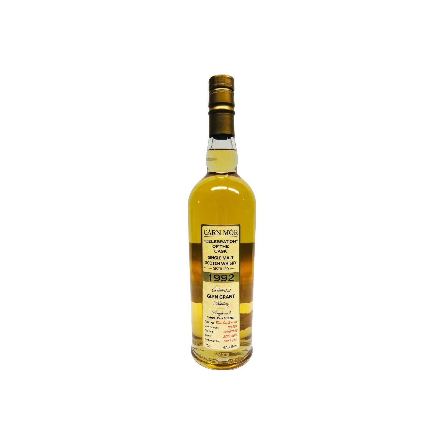 Glen Grant 1992 26 Years Single Malt Whisky
