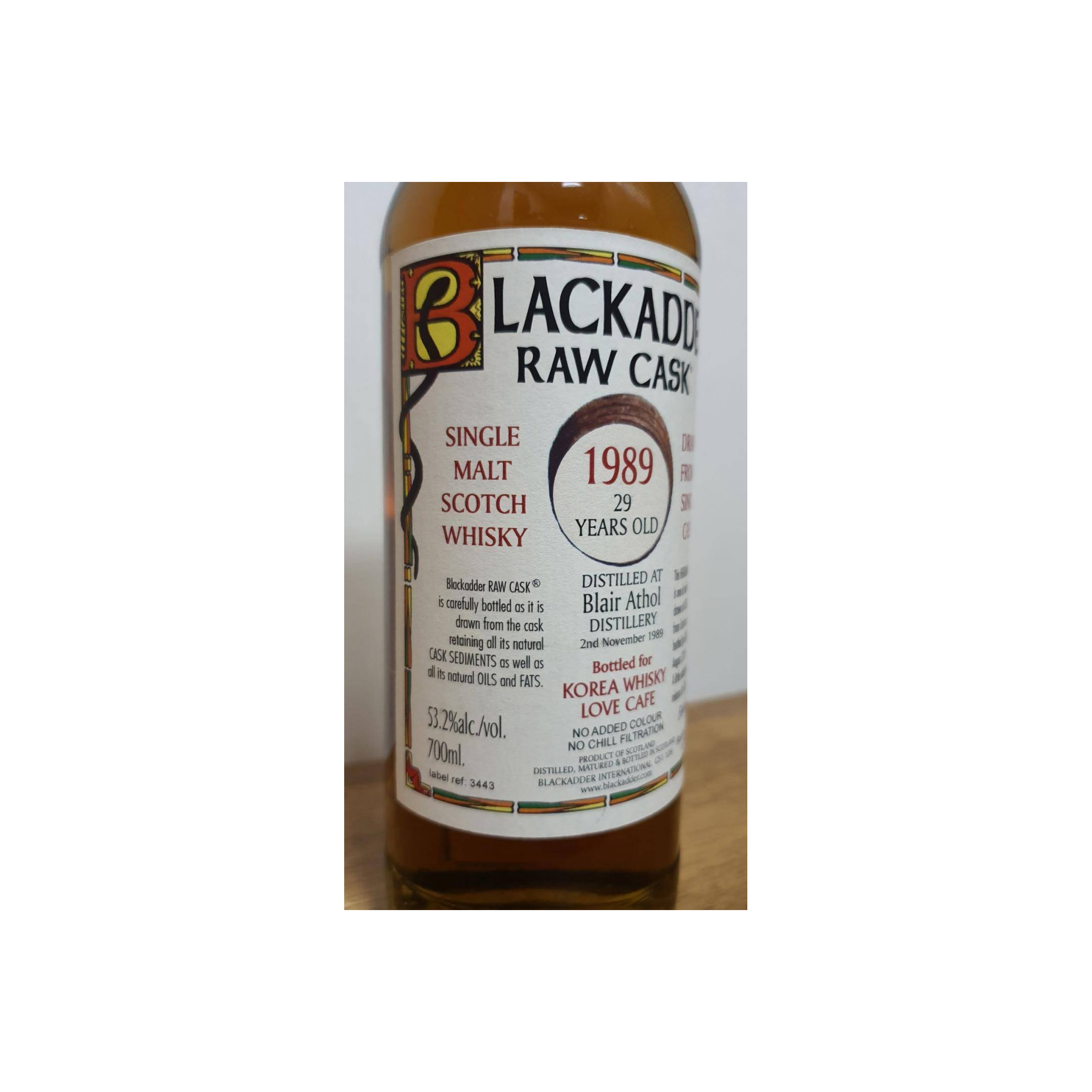 Blair Athol Raw Cask 1989 29 Years Single Malt Whisky 3