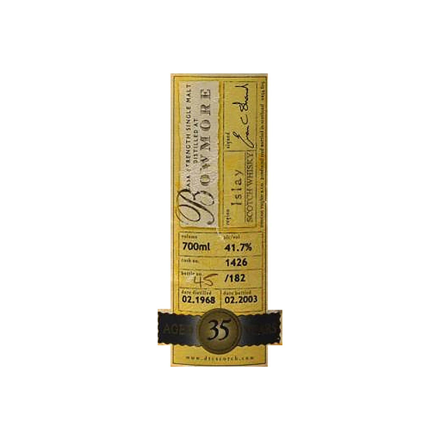 Bowmore 1968 35 Years Single Malt Whisky 2