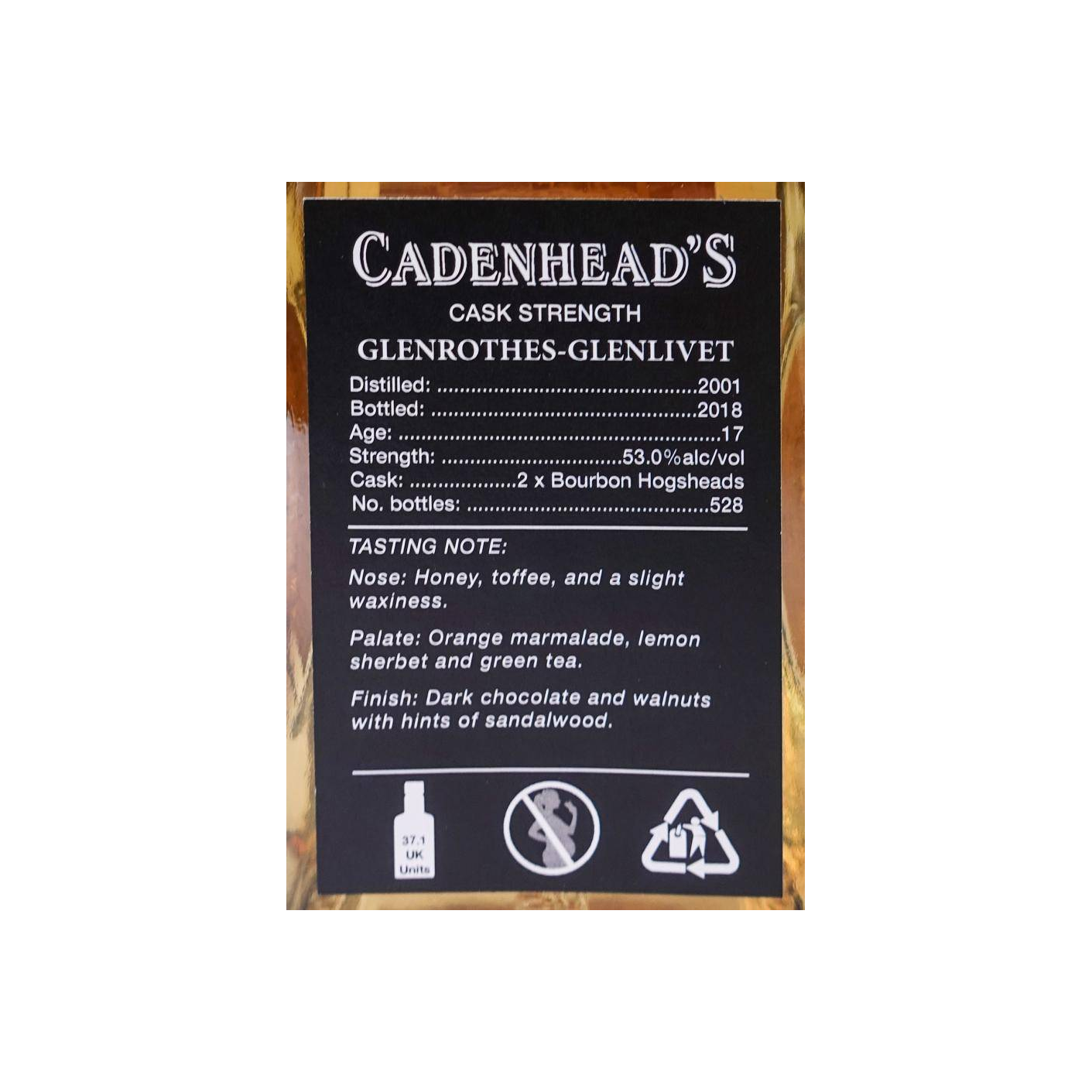 The Glenrothes Small Batch 2001 17 Years Single Malt Whisky 2
