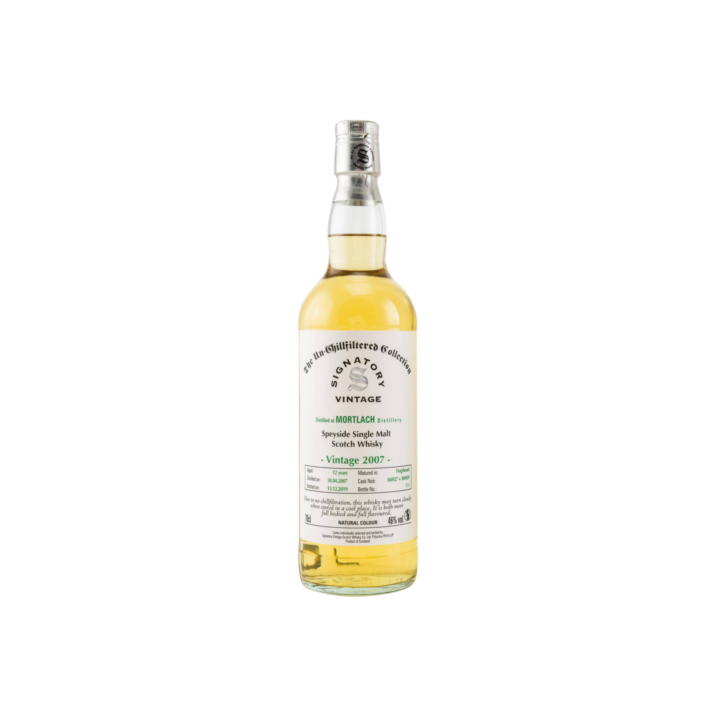 Mortlach The Un-Chillfiltered Collection 2007 12 Years Single Malt Whisky