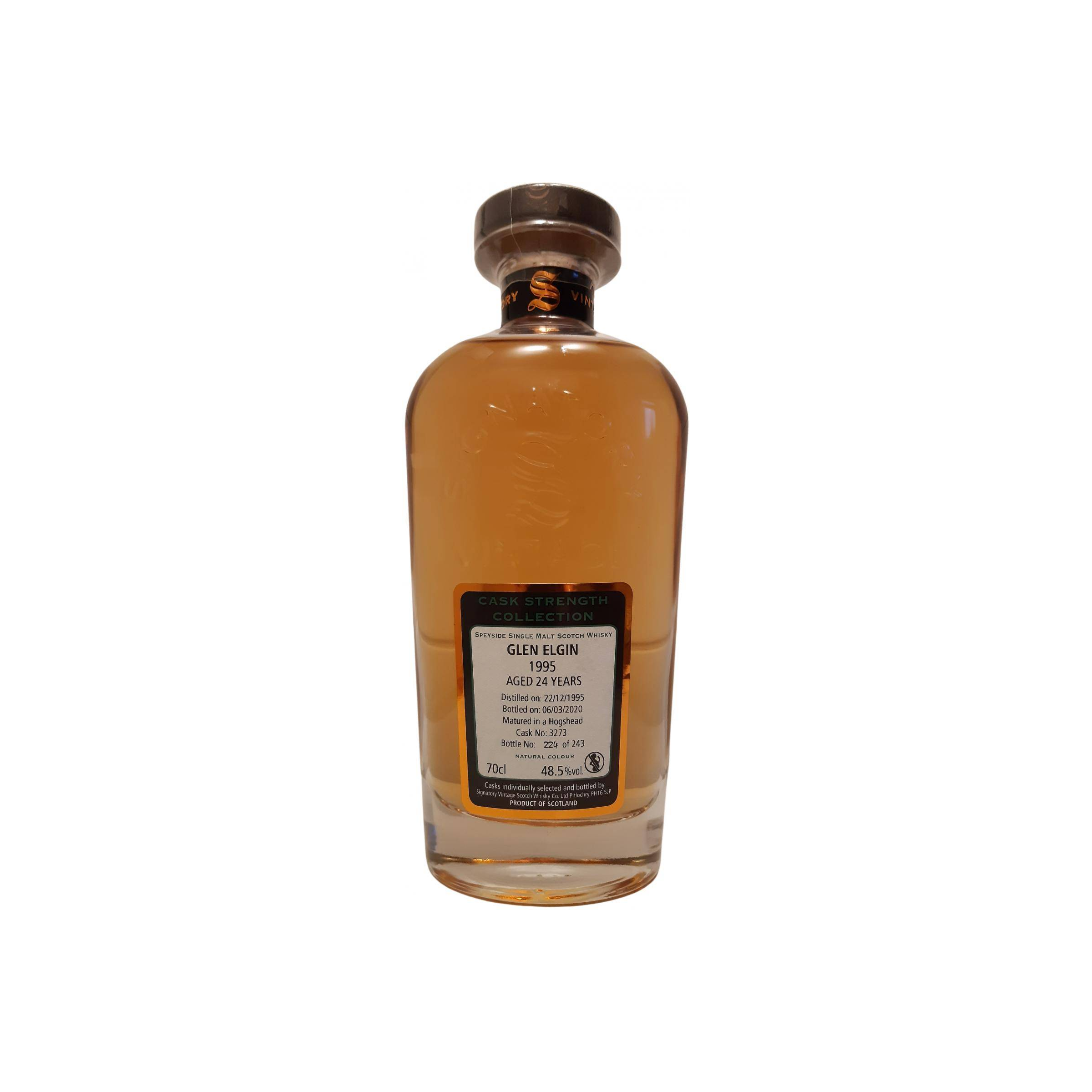 Glen Elgin Cask Strength Collection 1995 24 Years Single Malt Whisky