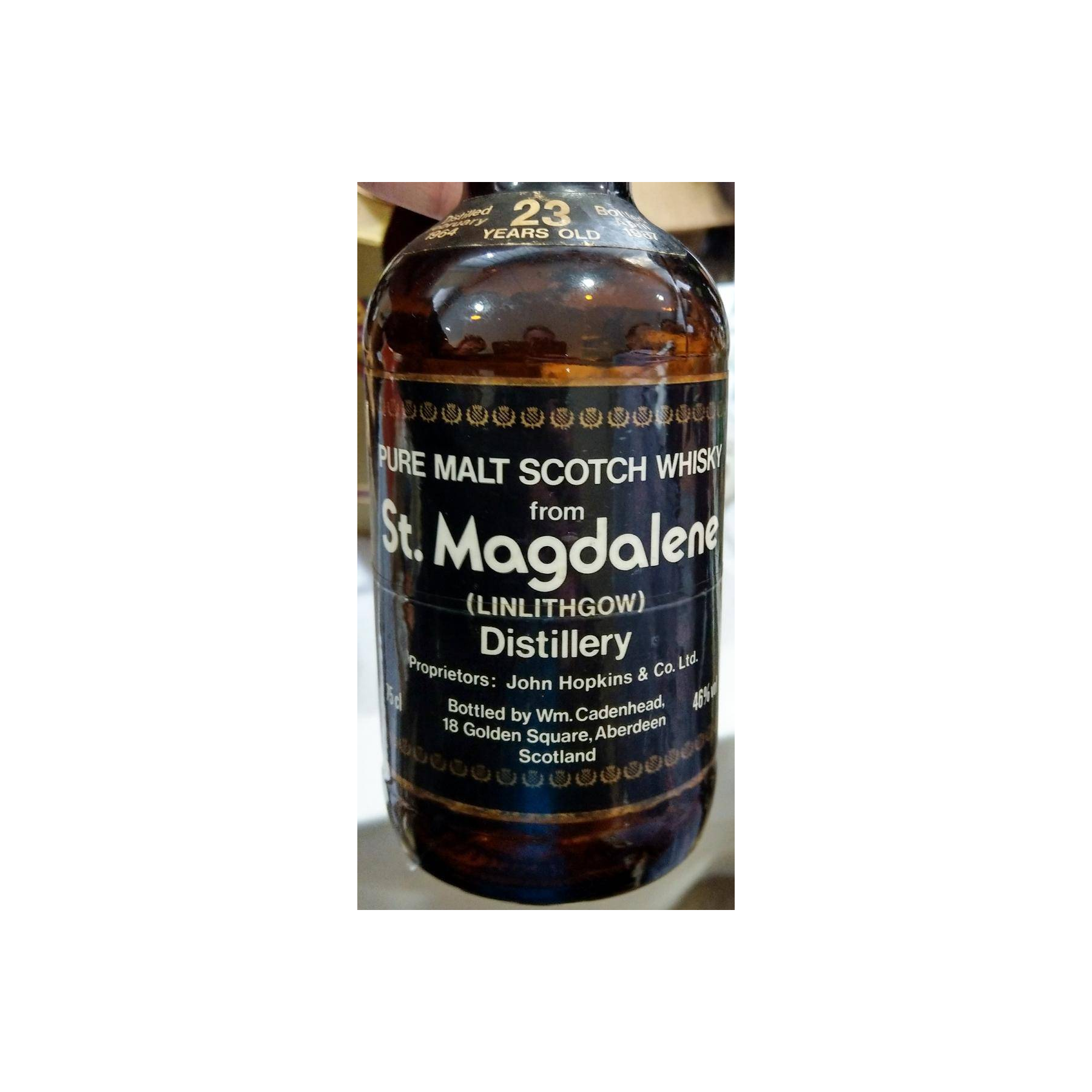 St. Magdalene 1964 23 Years Single Malt Whisky
