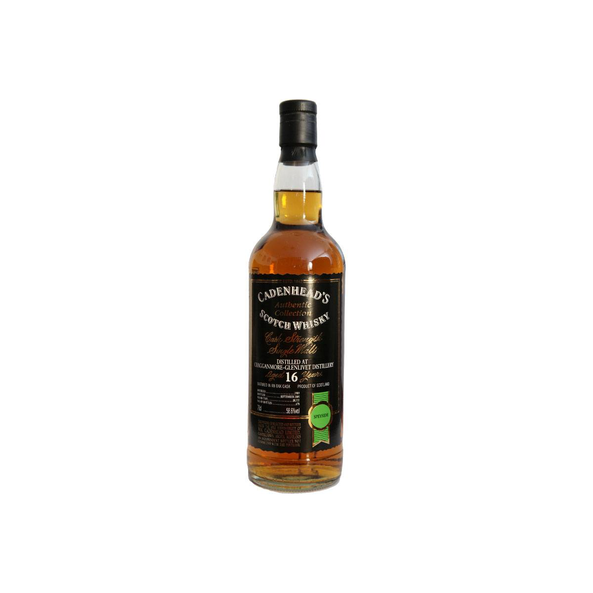 Cragganmore Authentic Collection 1989 16 Years Single Malt Whisky