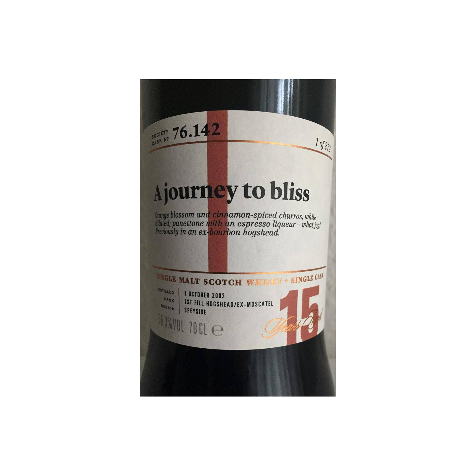 The Scotch Malt Whisky Society 2002 15 Years Single Malt Whisky 2