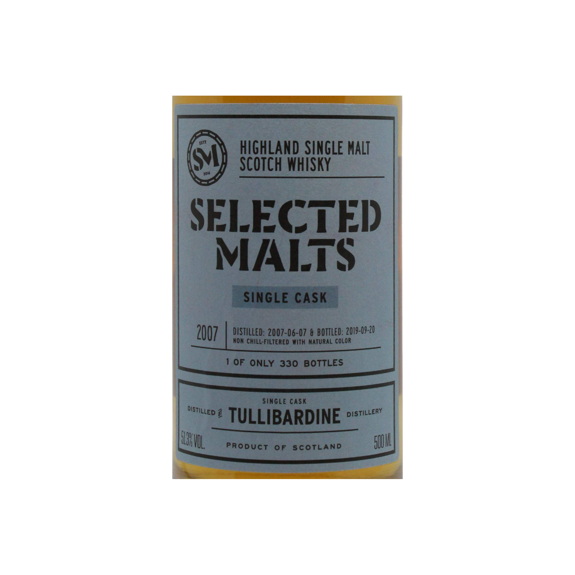 Tullibardine 2007 12 Years Single Malt Whisky 2