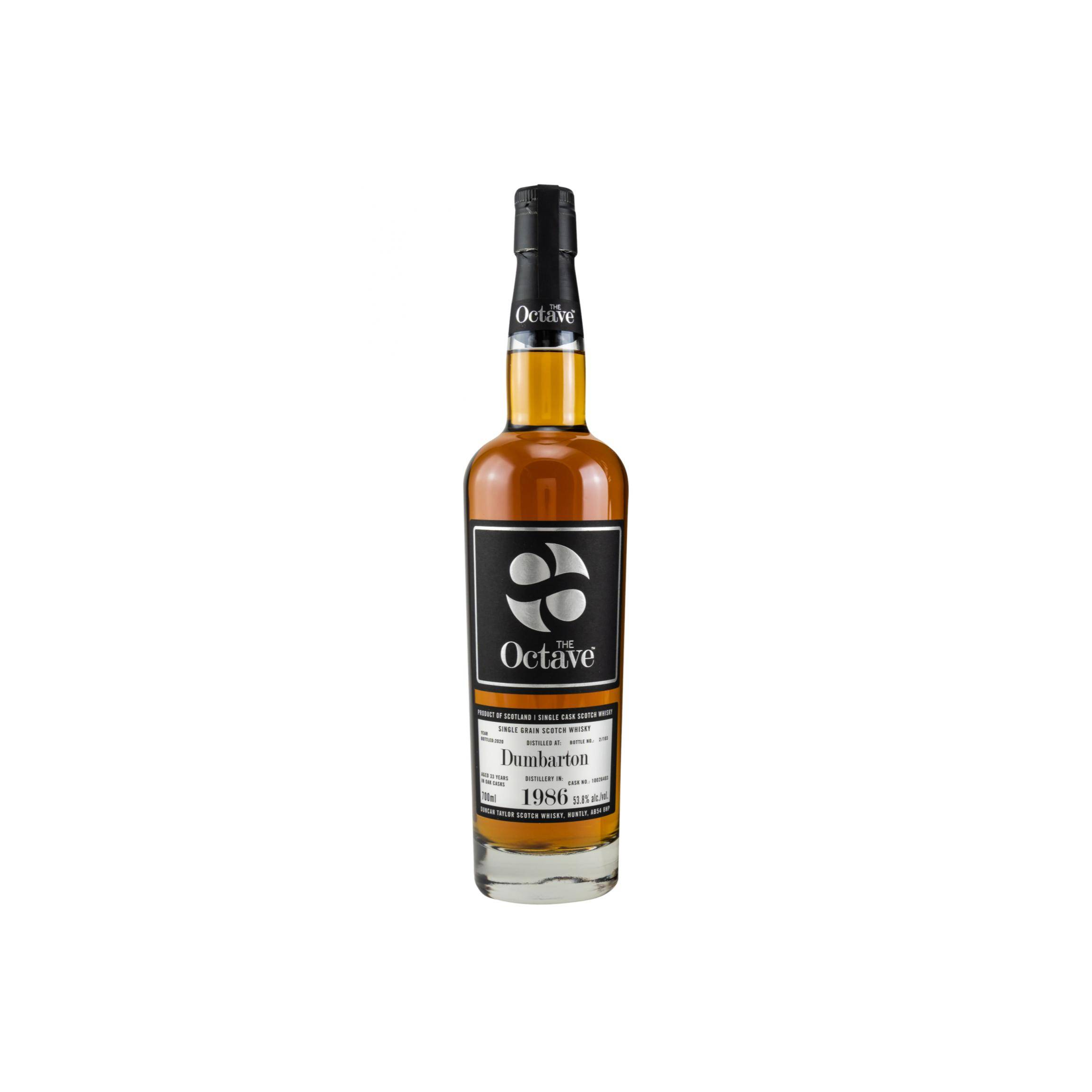Dumbarton 1986 33 Years Single Grain Whisky