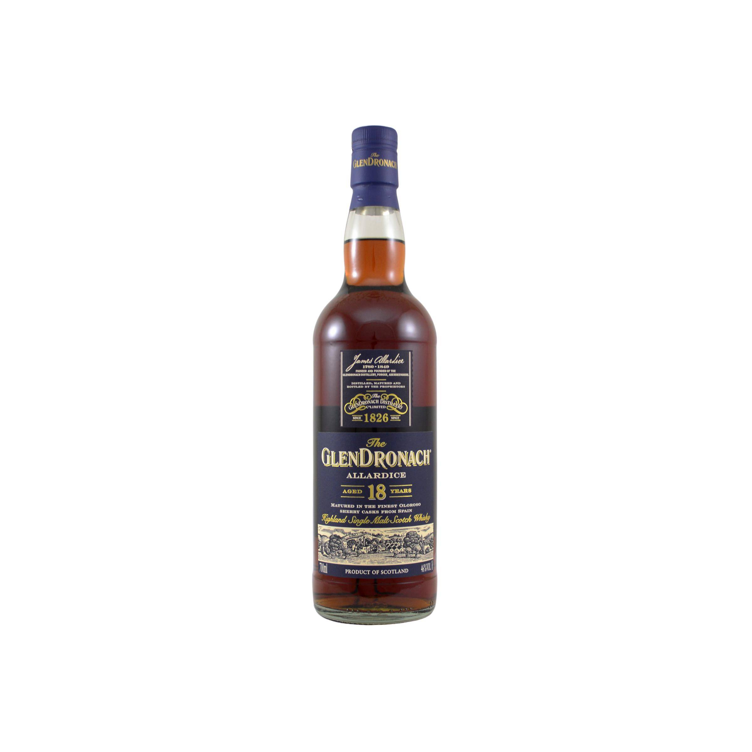 GlenDronach 18 Years Single Malt Whisky