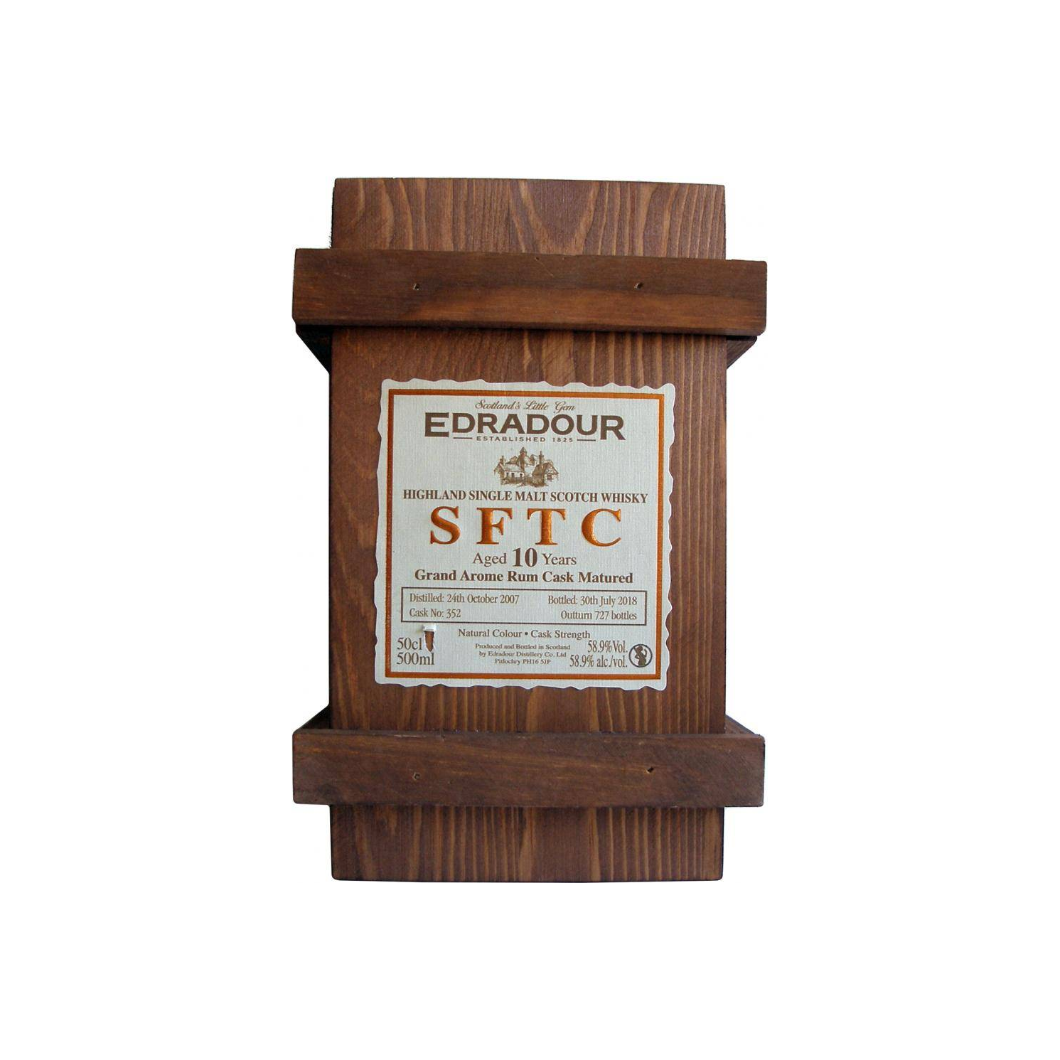Edradour 2007 10 Years Single Malt Whisky 2