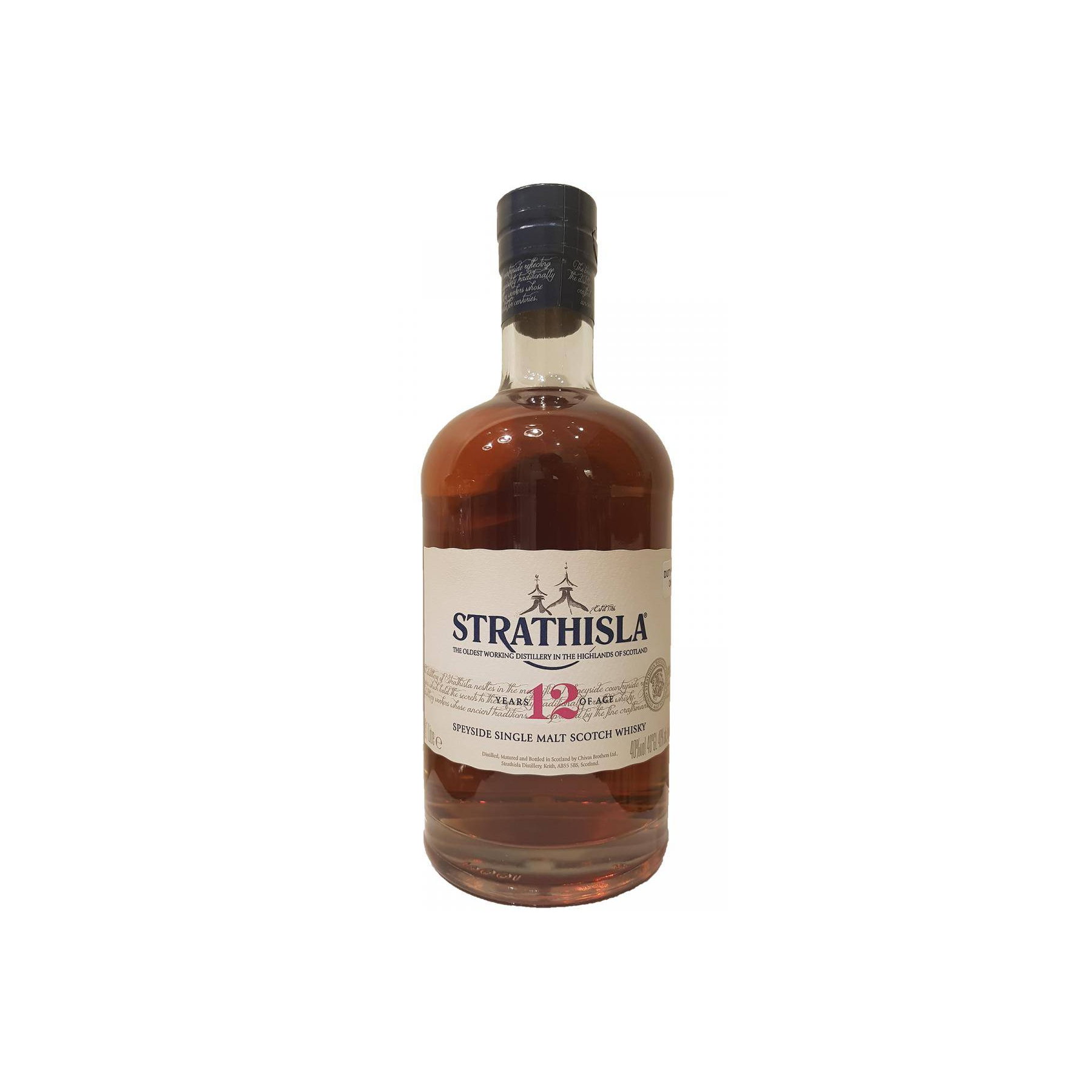 Strathisla 12 Years Single Malt Whisky