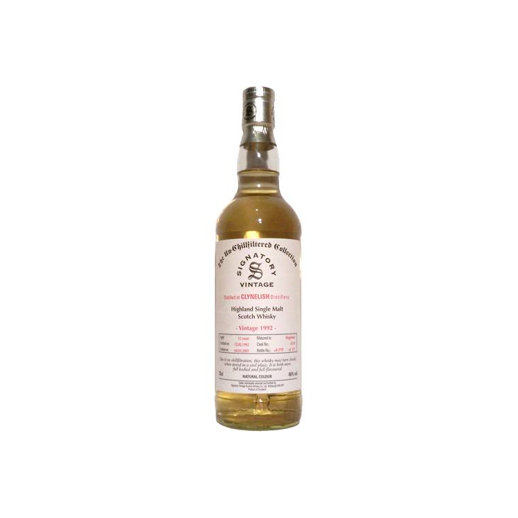 Clynelish The Un-Chillfiltered Collection 1992 12 Years Single Malt Whisky
