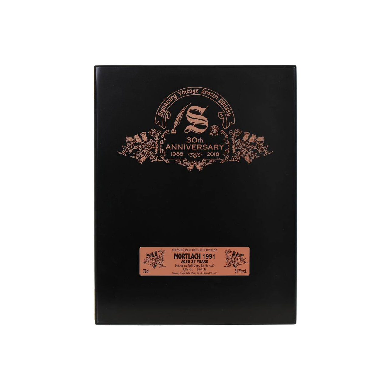 Mortlach 1991 27 Years Single Malt Whisky 3