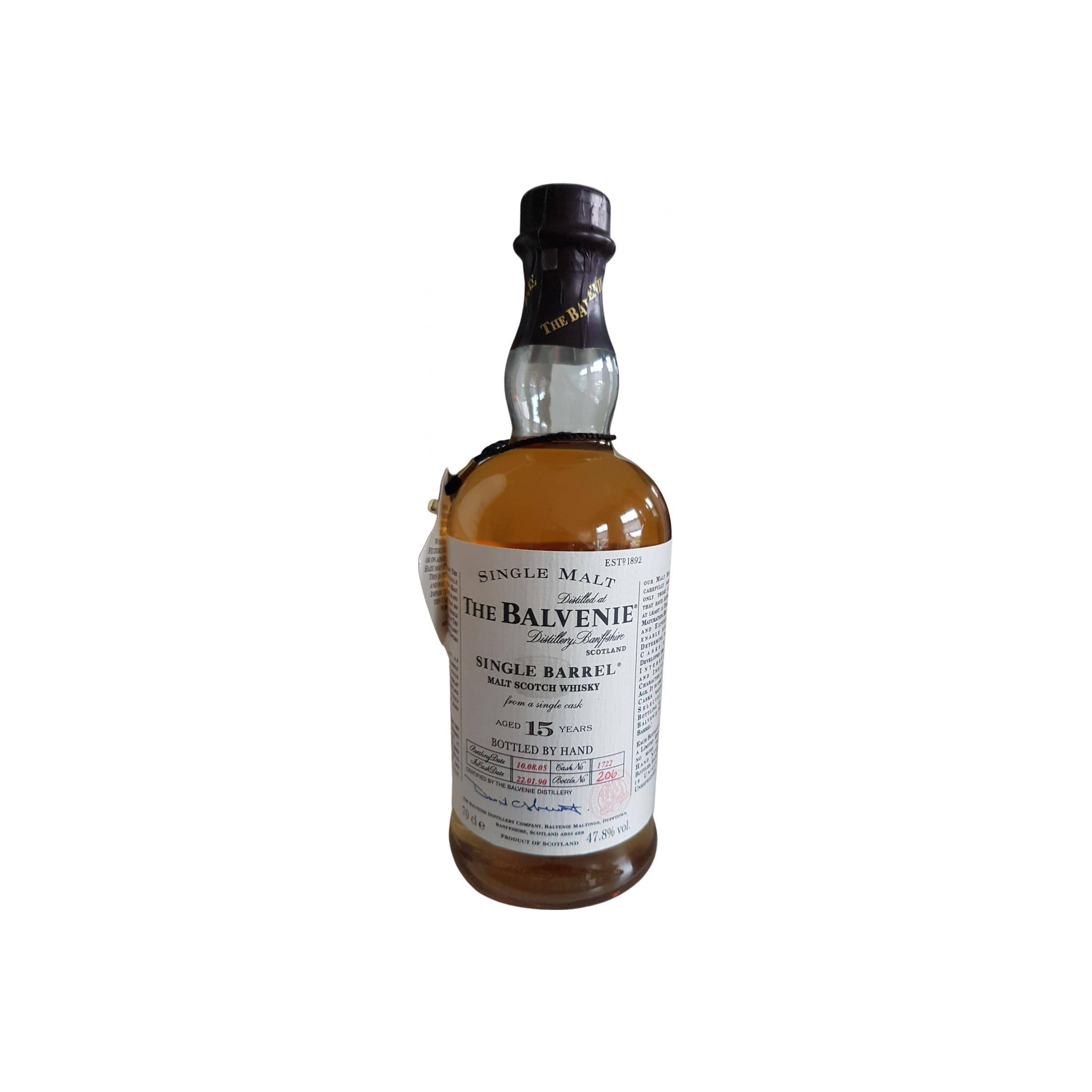The Balvenie Single Cask 1990 15 Years Single Malt Whisky
