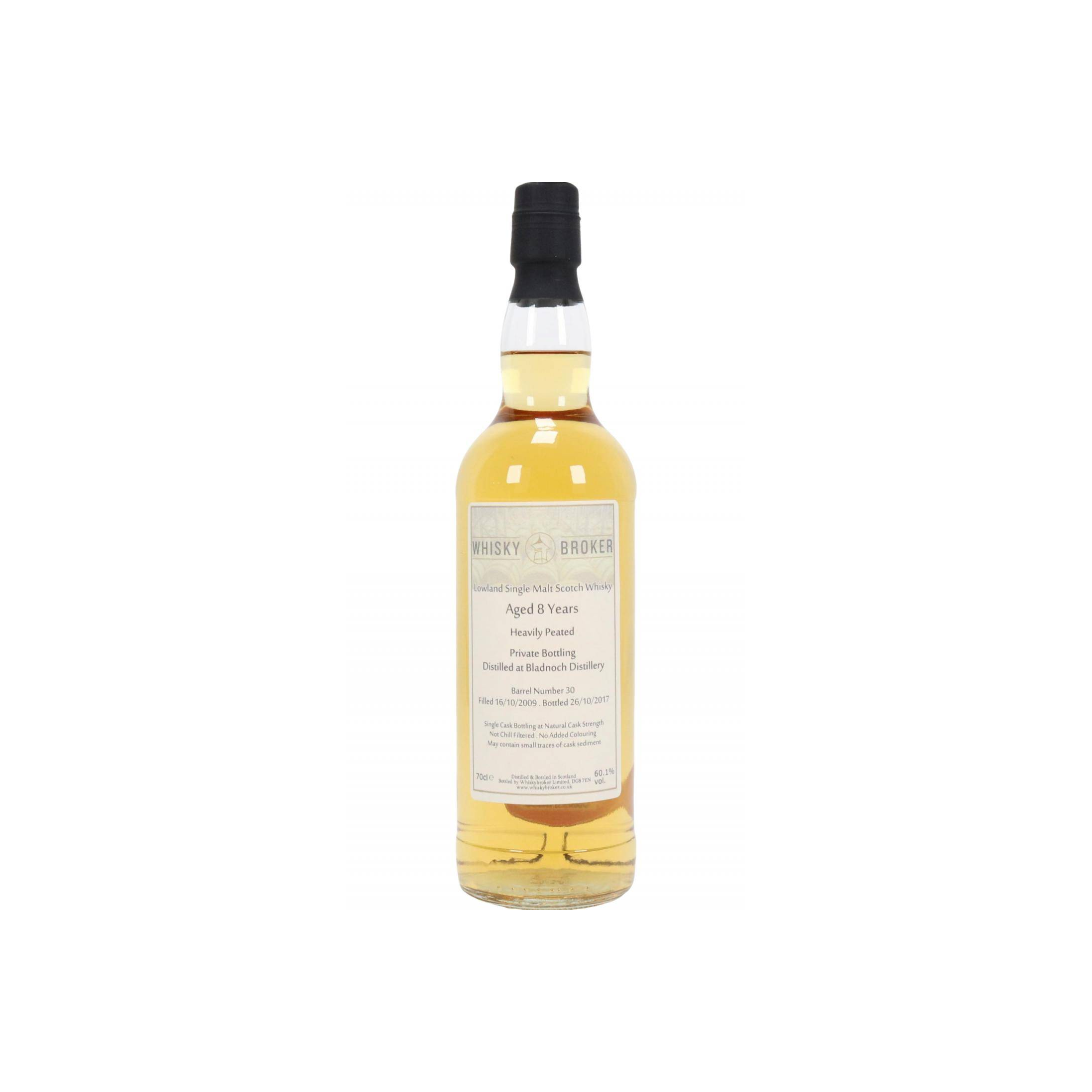 Bladnoch Private Bottling 2009 8 Years Single Malt Whisky