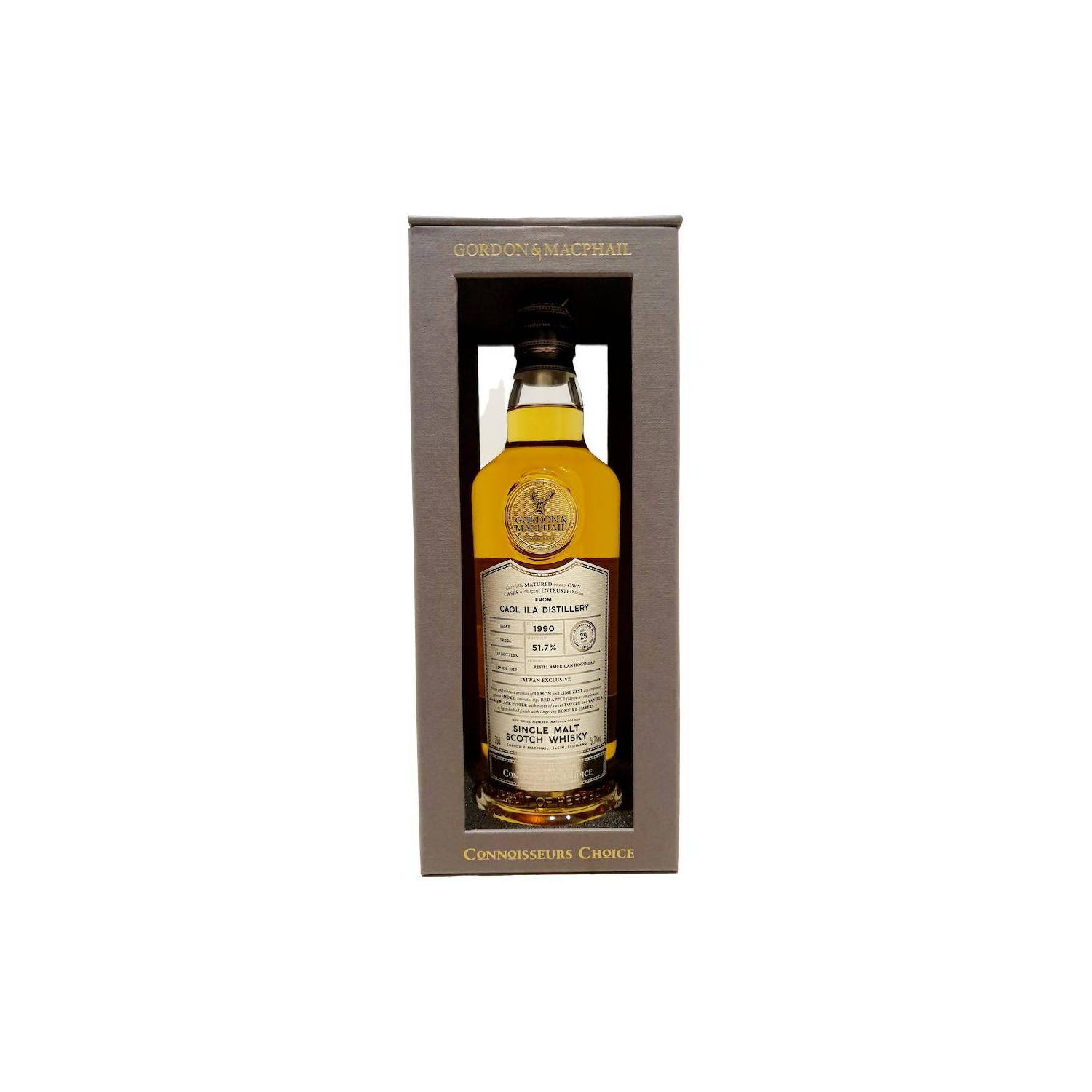 Caol Ila Connoisseurs Choice - Cask Strength 1990 29 Years Single Malt Whisky 2