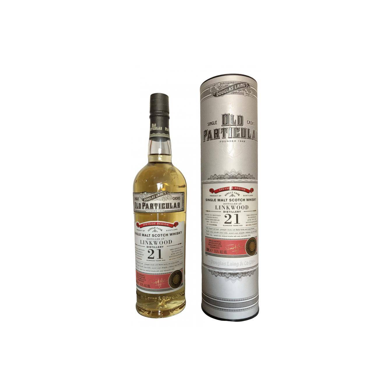 Linkwood Old Particular 1997 21 Years Single Malt Whisky 3