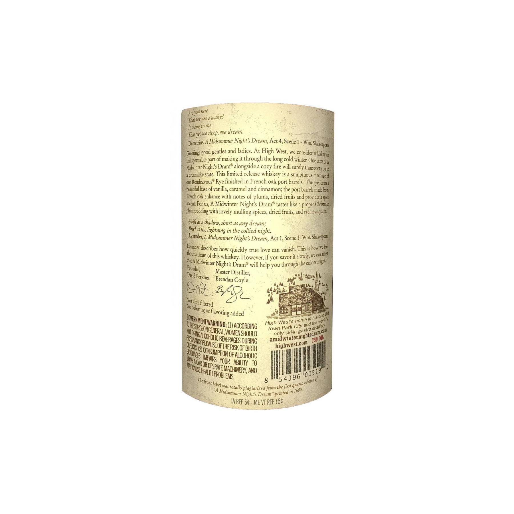 High West Rye Whisky 3