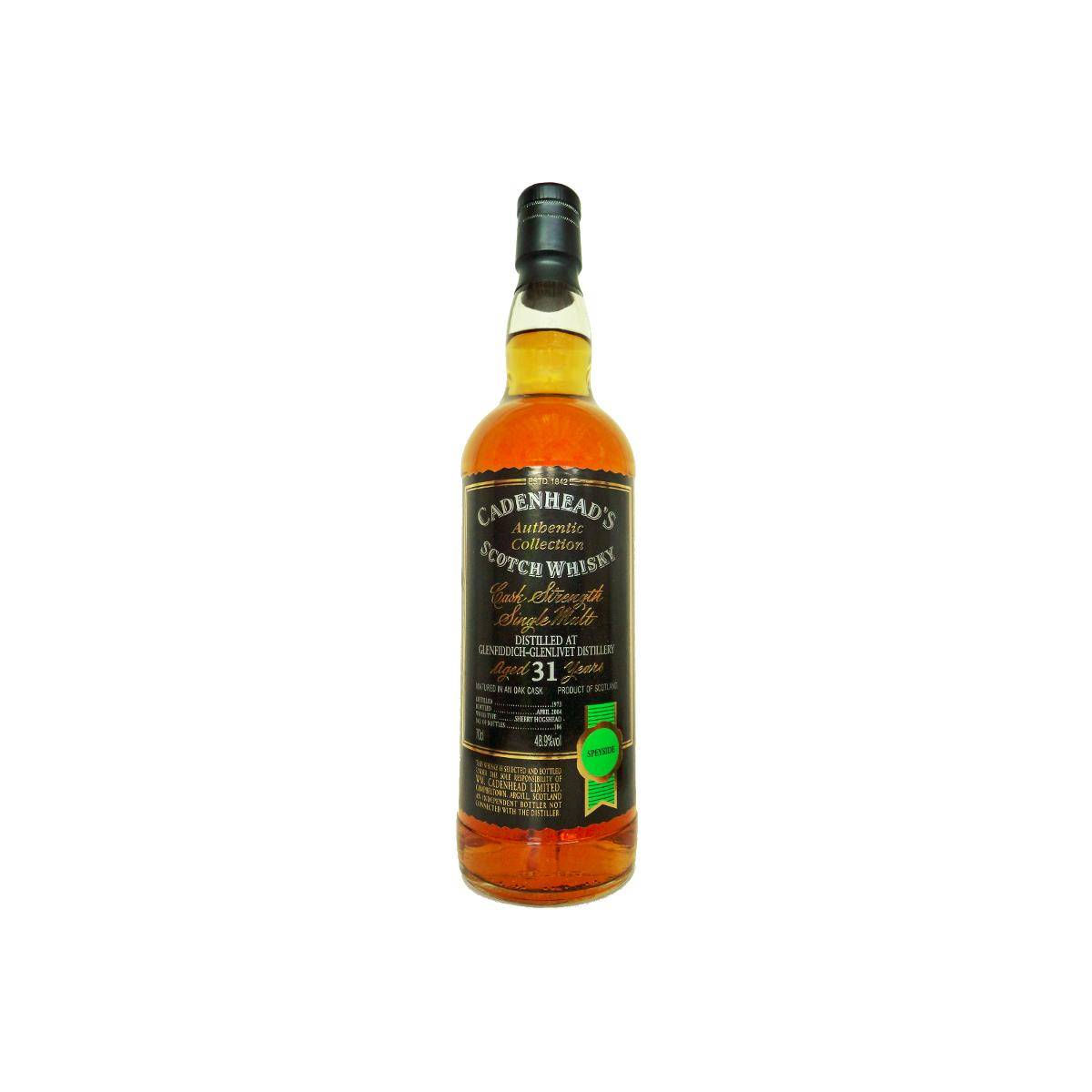 Glenfiddich Authentic Collection 1973 31 Years Single Malt Whisky