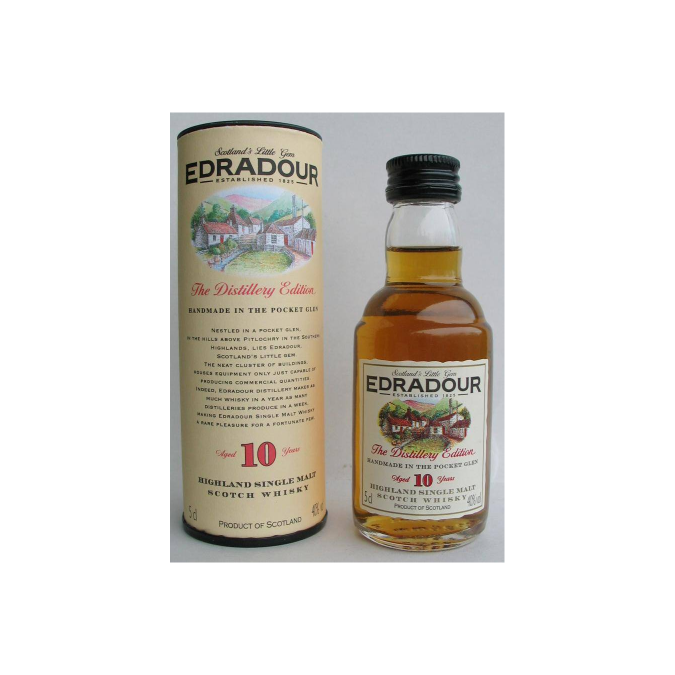 Edradour 10 Years Single Malt Whisky 3
