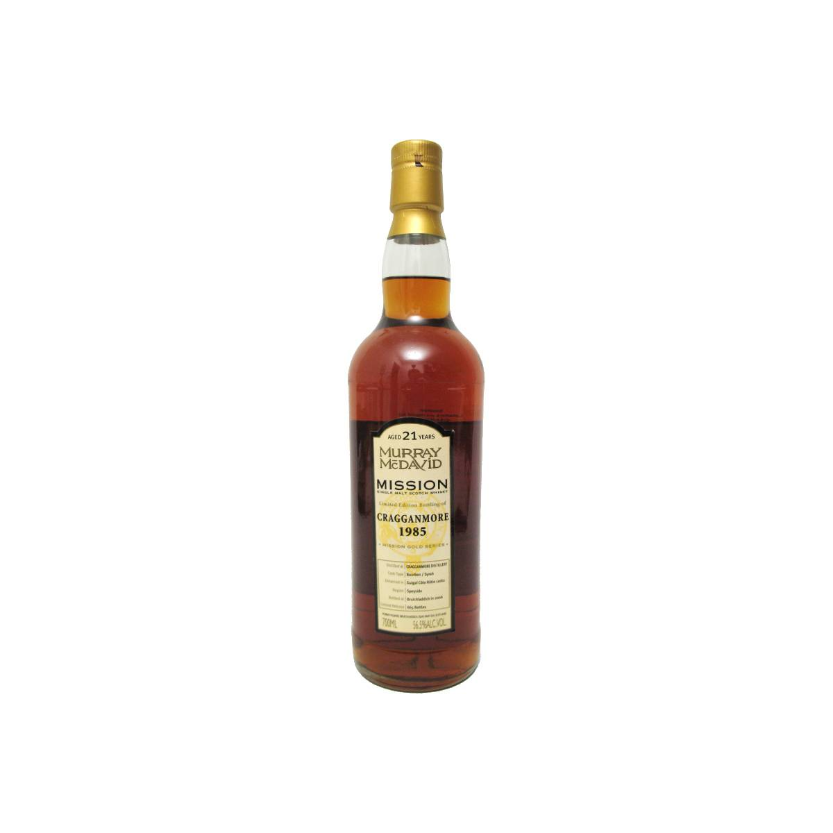 Cragganmore 1985 21 Years Single Malt Whisky