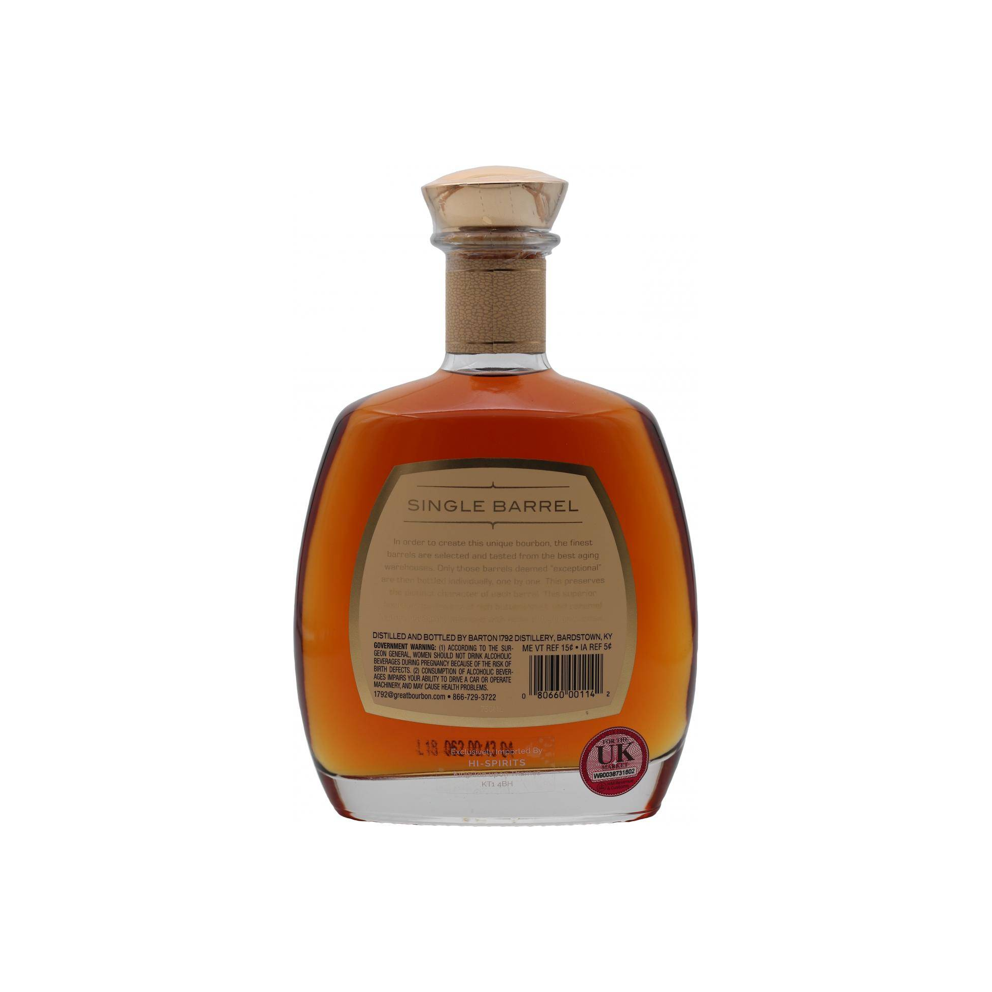 1792 Single Barrel 3