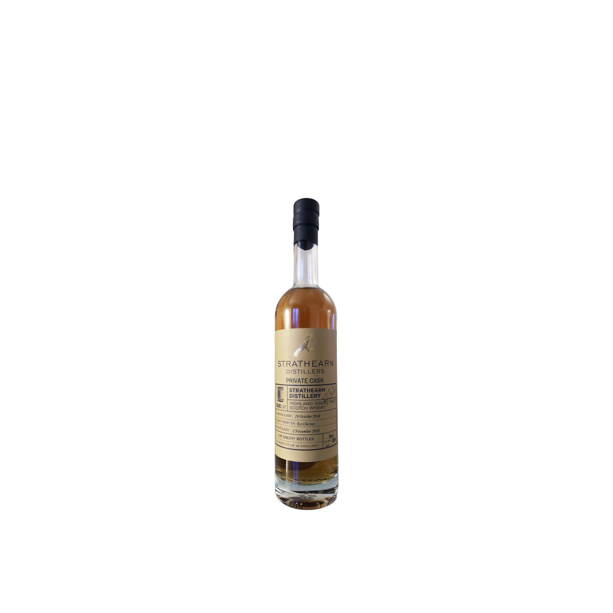 Strathearn Private Cask 2014 4 Years Single Malt Whisky