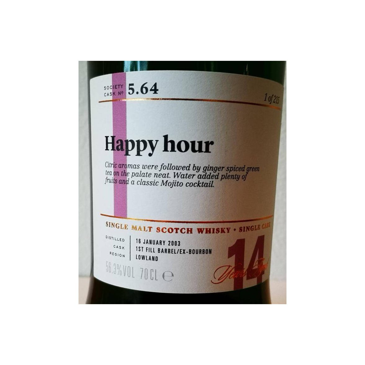 The Scotch Malt Whisky Society 2003 14 Years Single Malt Whisky 2