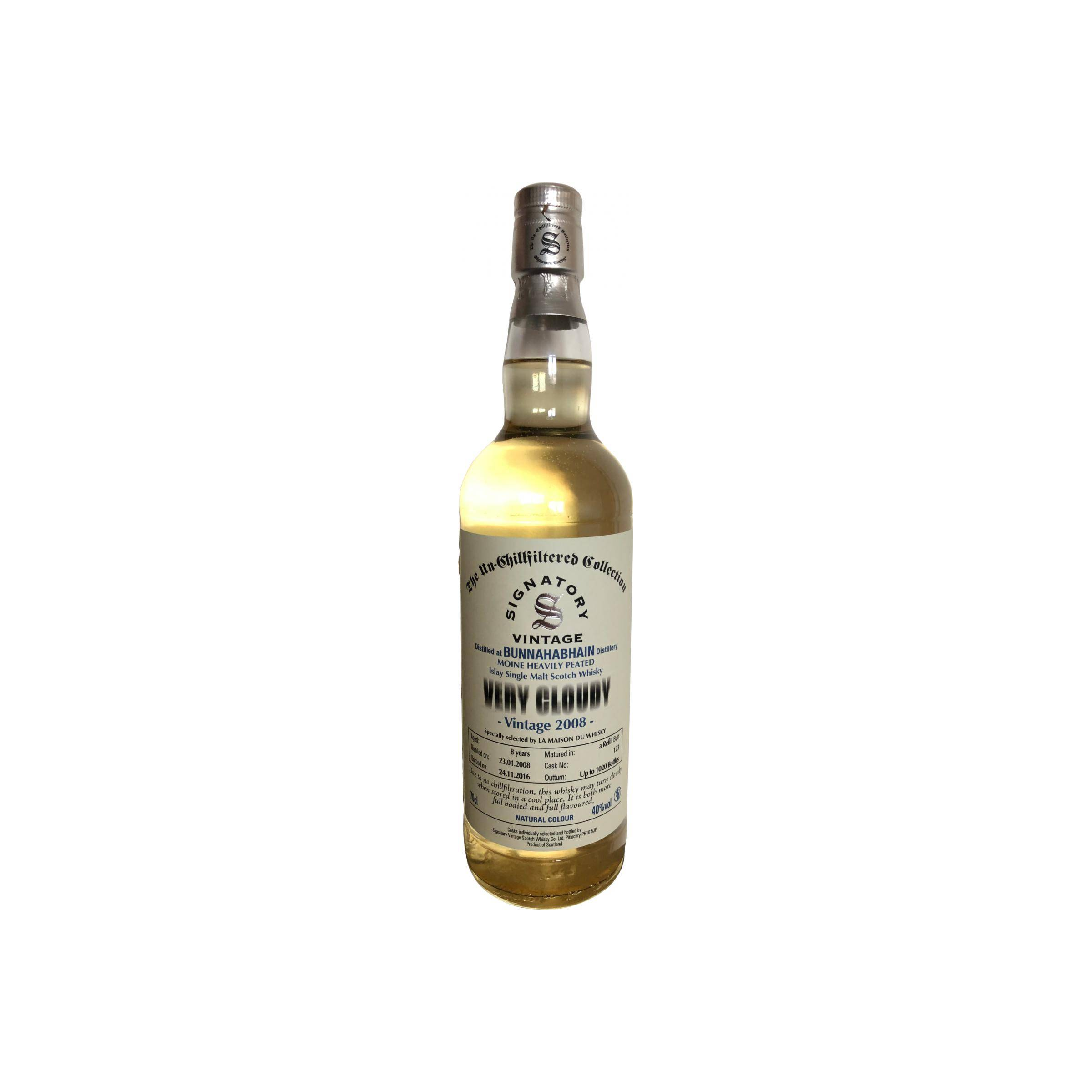 Bunnahabhain 2008 8 Years Single Malt Whisky
