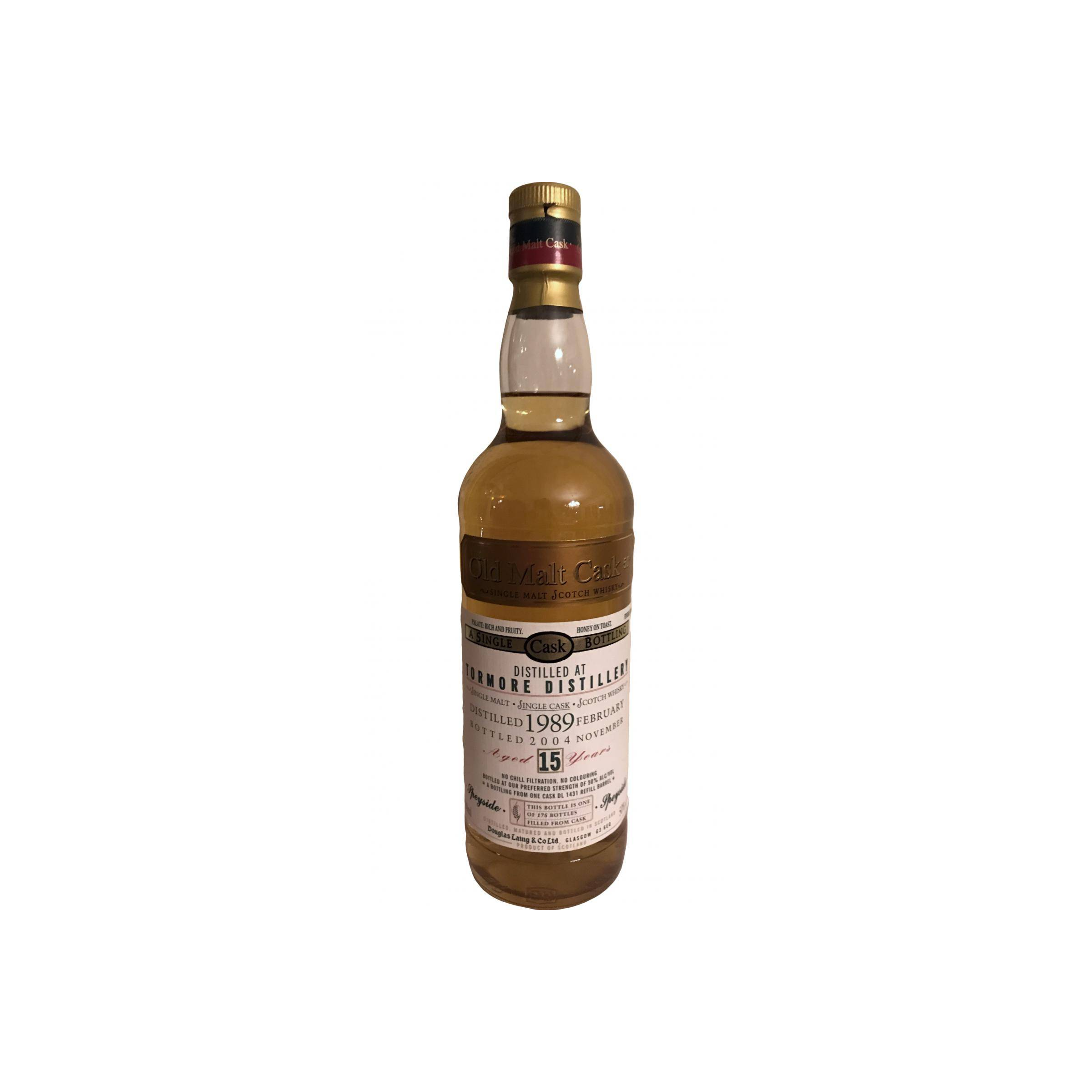 Tormore Old Malt Cask 1989 15 Years Single Malt Whisky