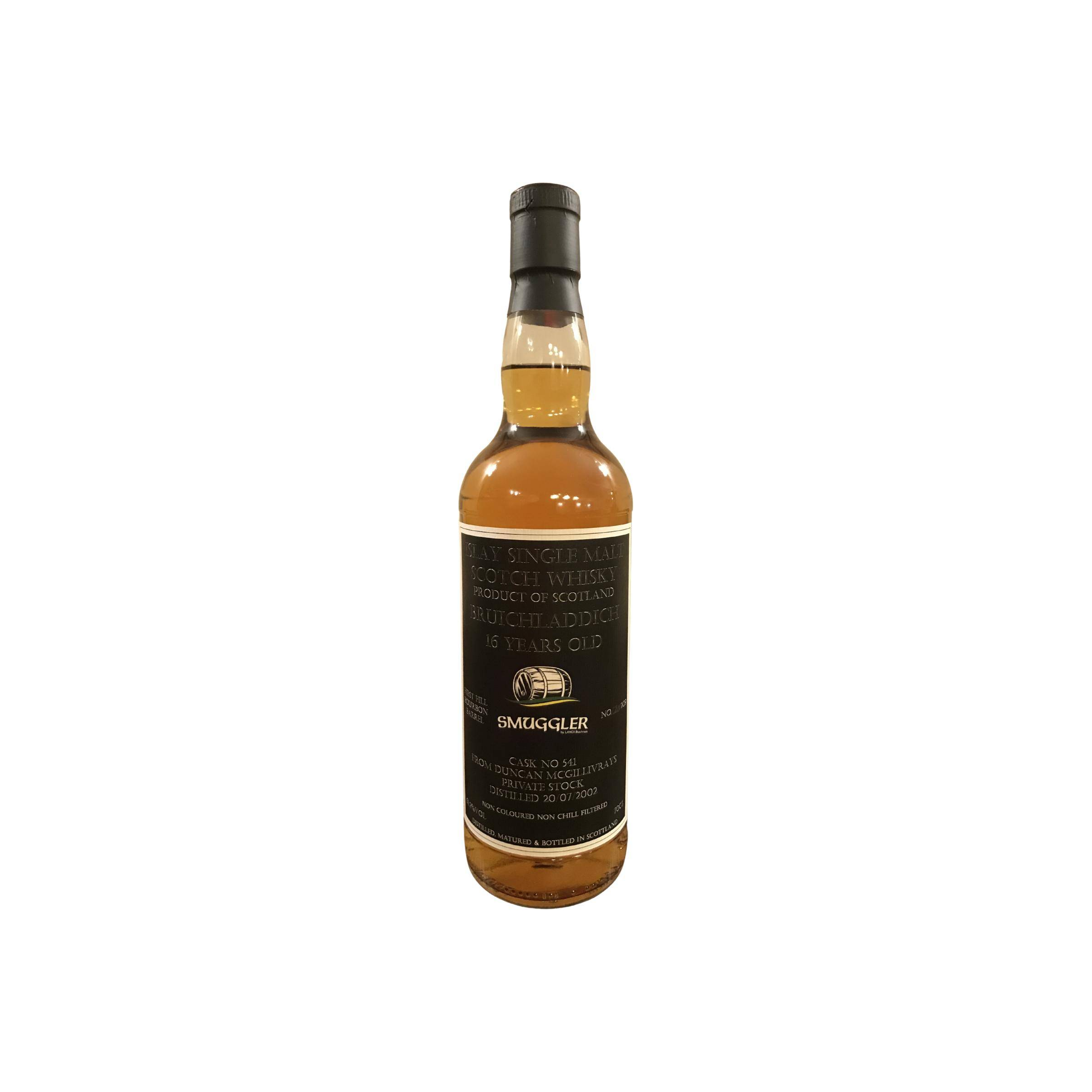 Bruichladdich 2002 16 Years Single Malt Whisky