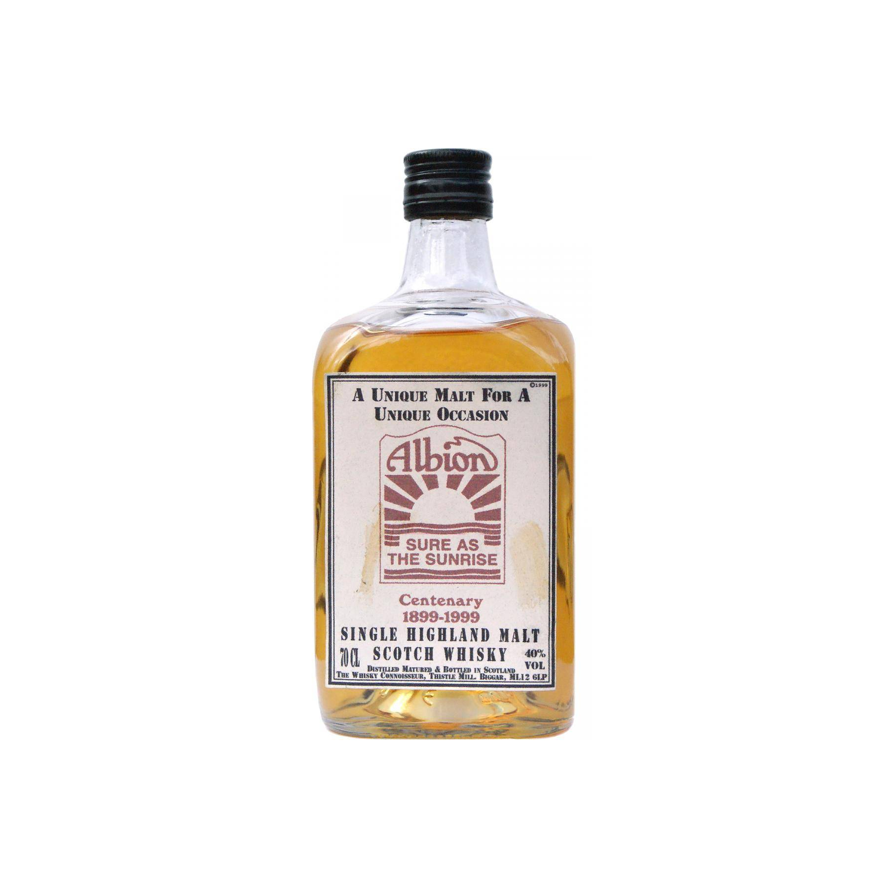 Albion A unique malt for a unique occasion