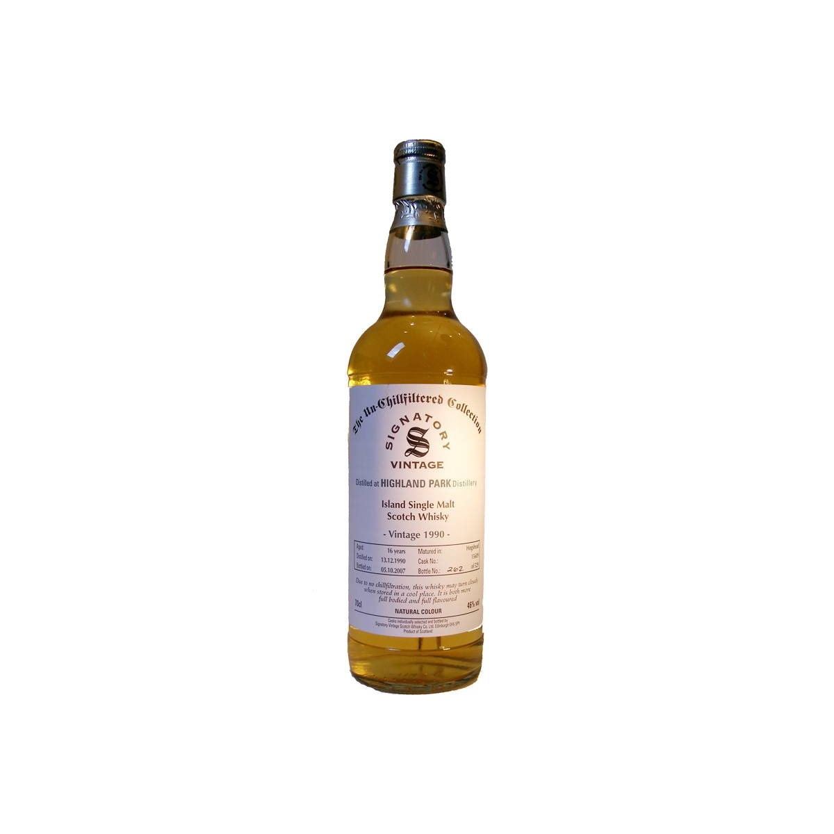 Highland Park The Un-Chillfiltered Collection 1990 16 Years Single Malt Whisky