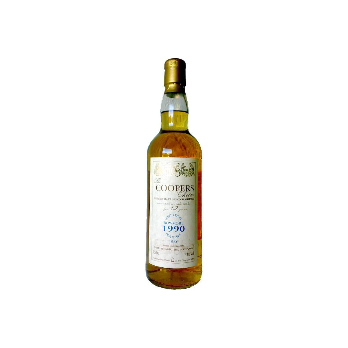 Bowmore The Cooper's Choice 1990 12 Years Single Malt Whisky