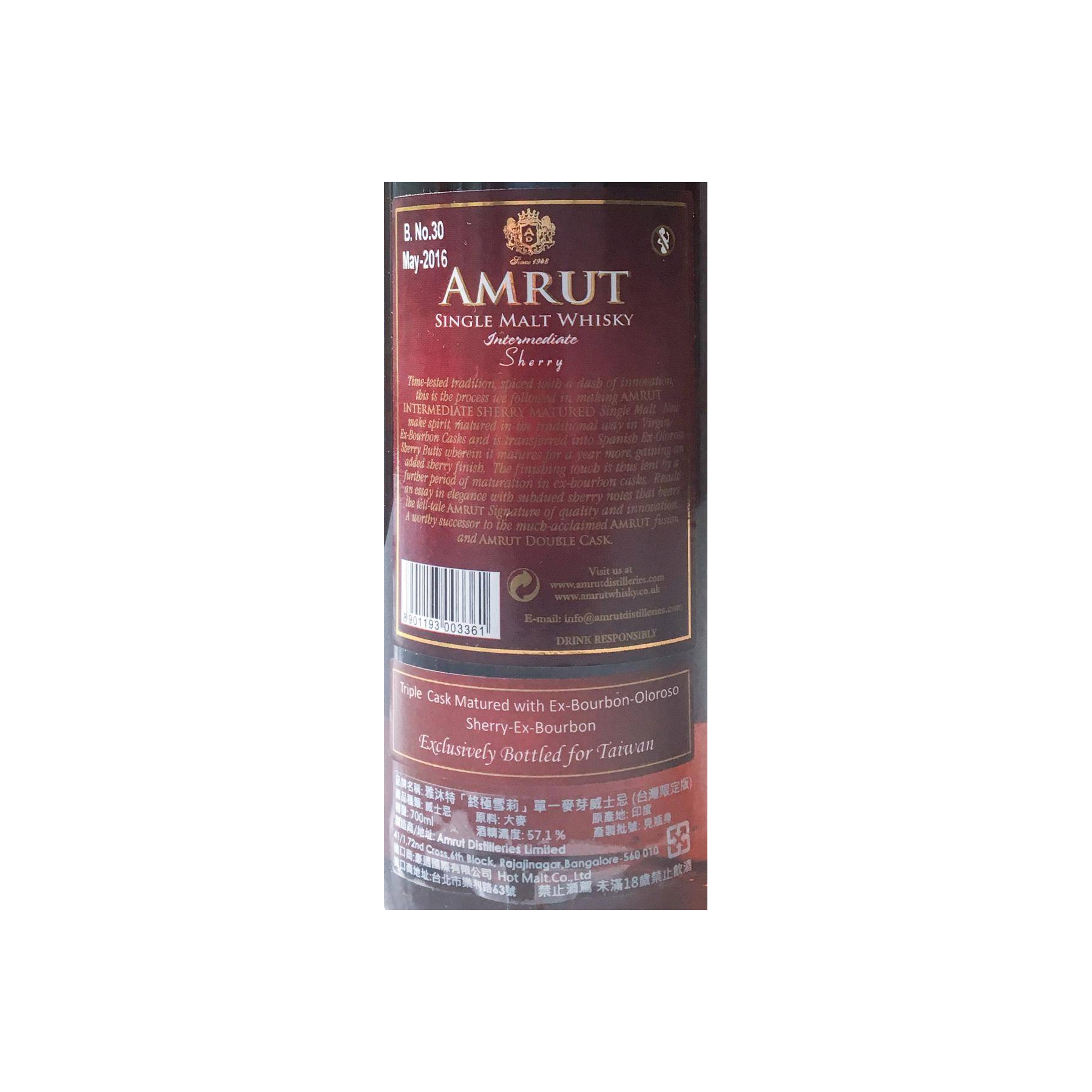 Amrut Single Malt Whisky 3