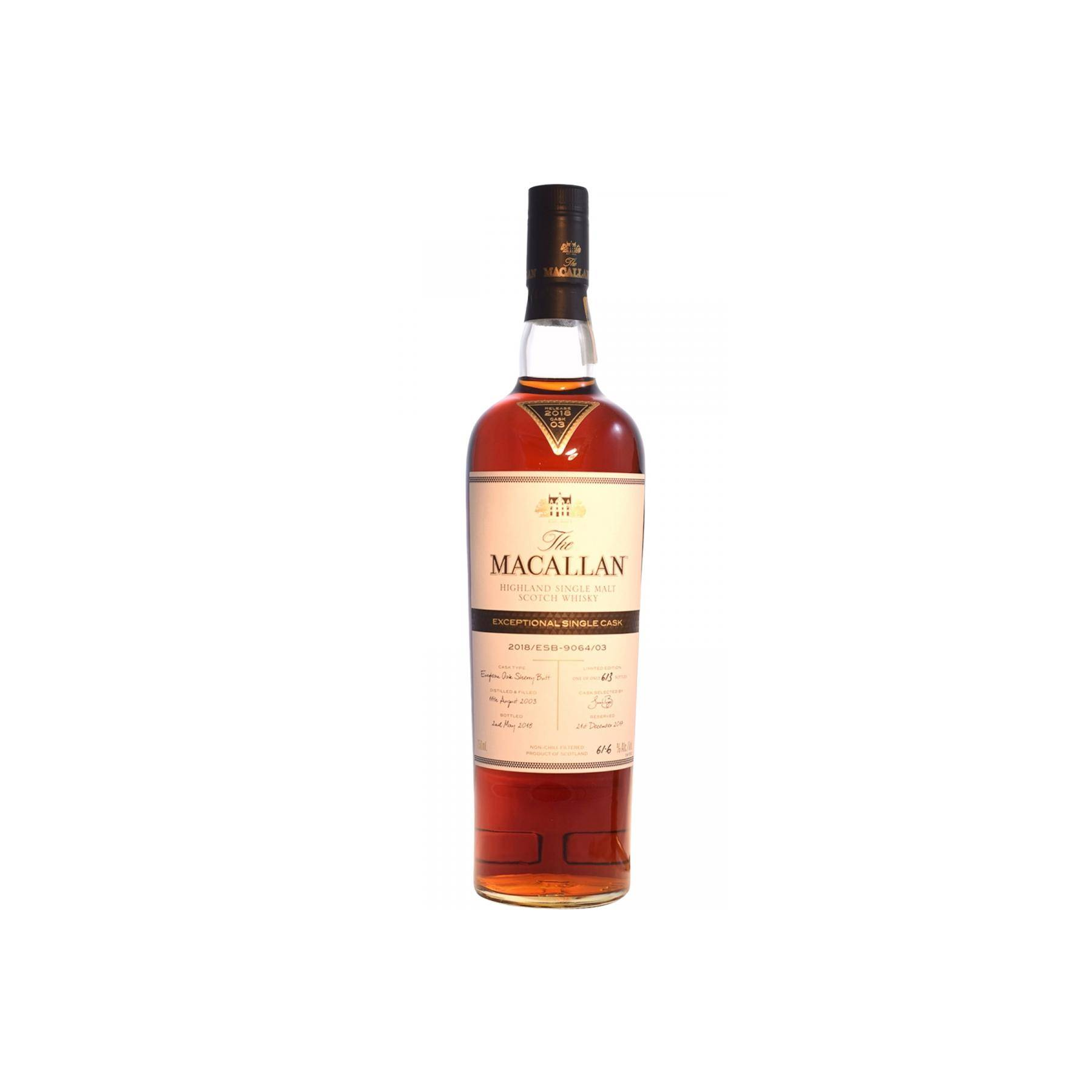 The Macallan 2003 14 Years Single Malt Whisky