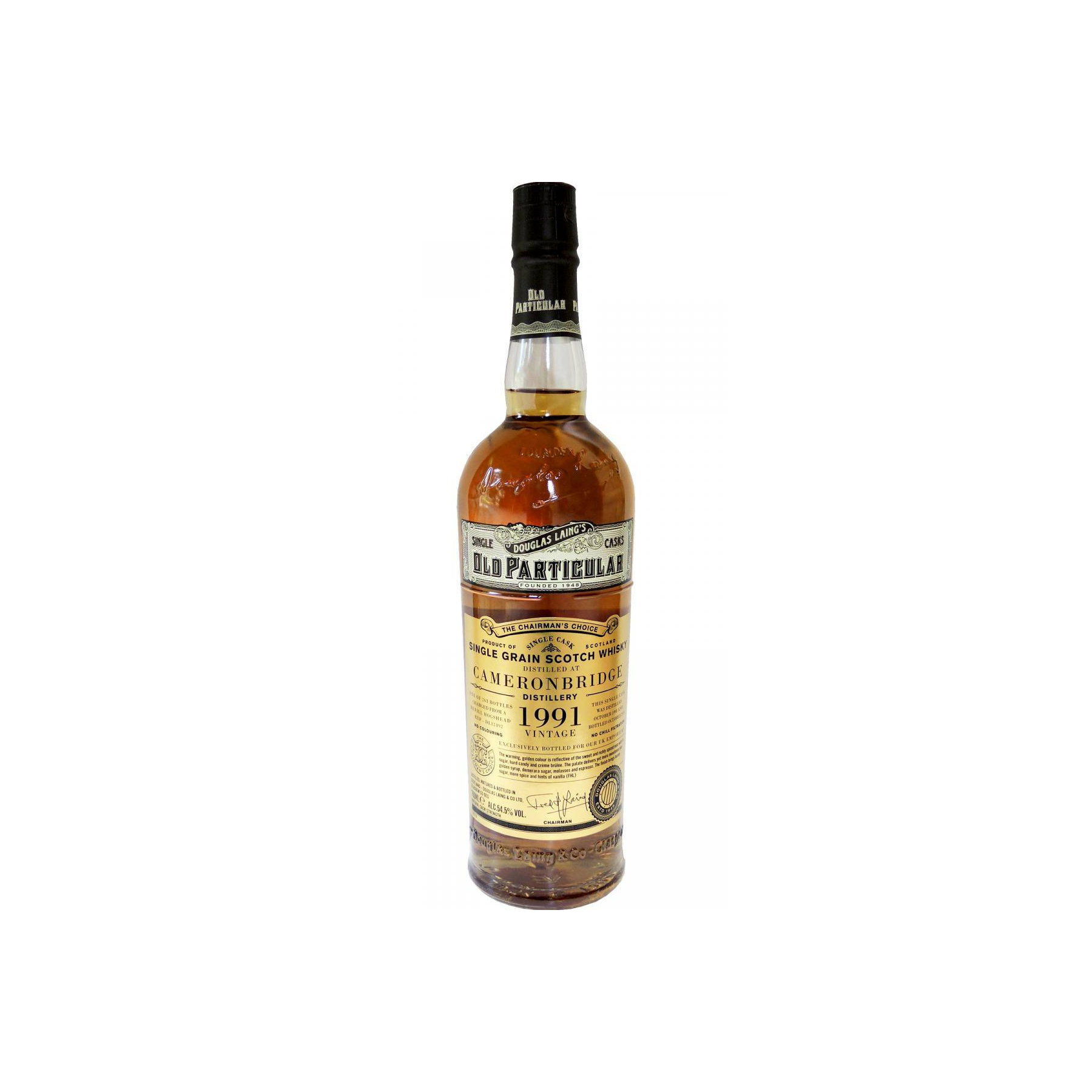 Cameronbridge 1991 26 Years Single Grain Whisky