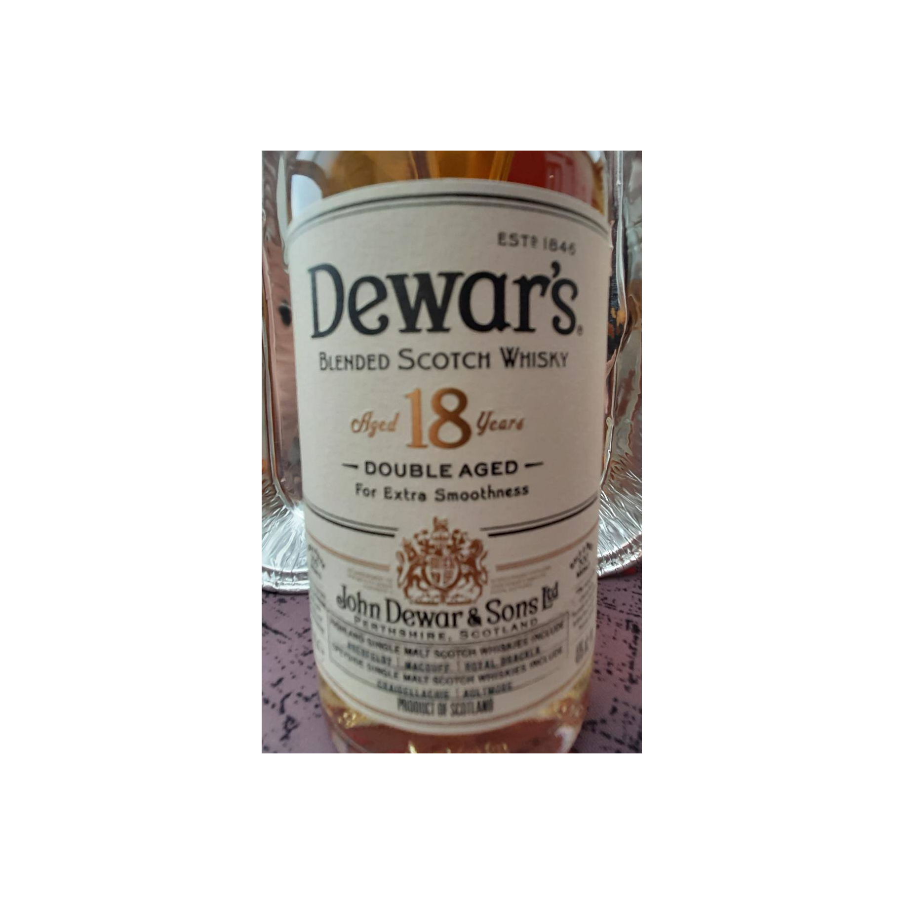 Dewar's 18-year-old 2