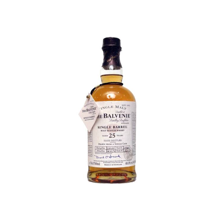 The Balvenie Single Cask 1974 25 Years Single Malt Whisky
