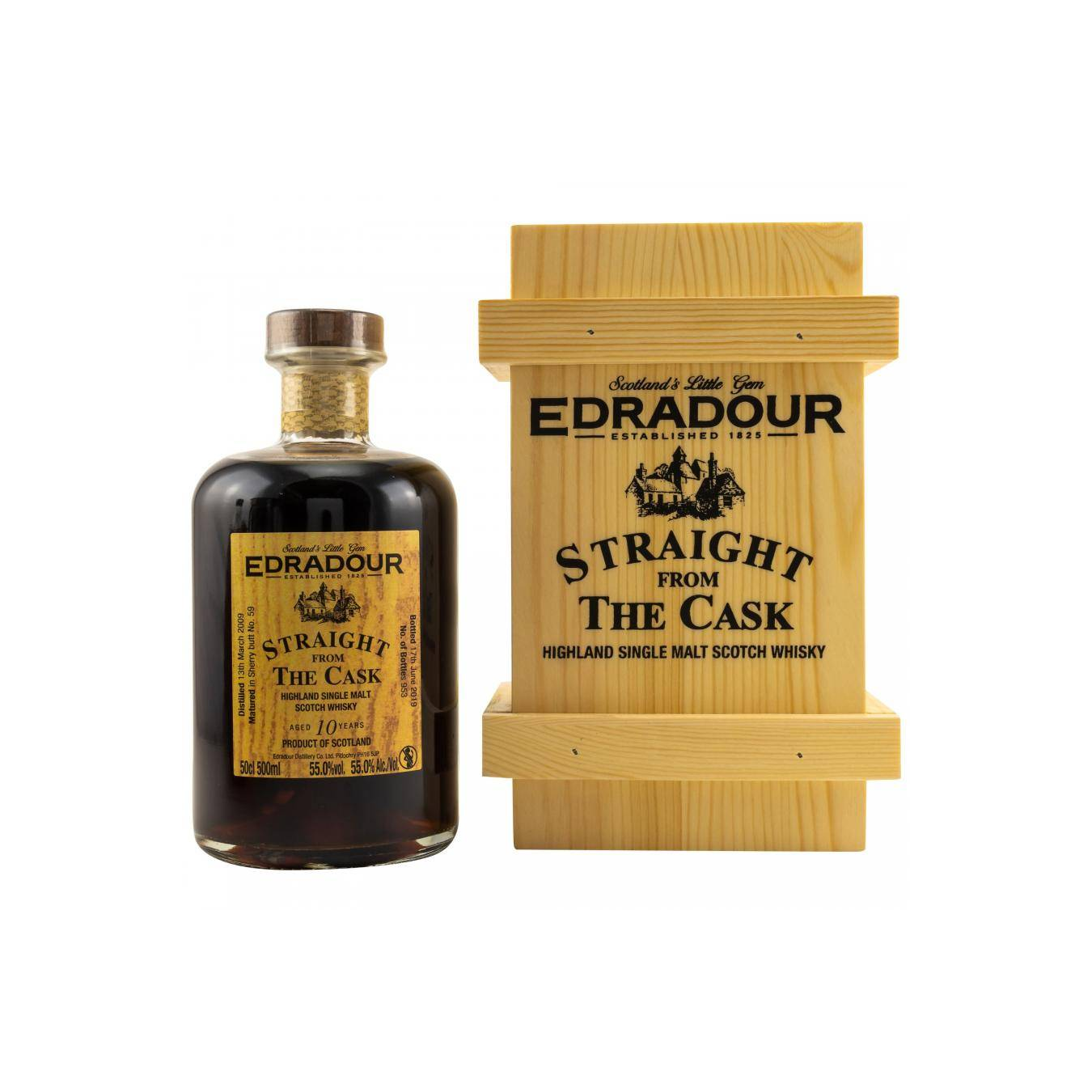 Edradour 2009 10 Years Single Malt Whisky