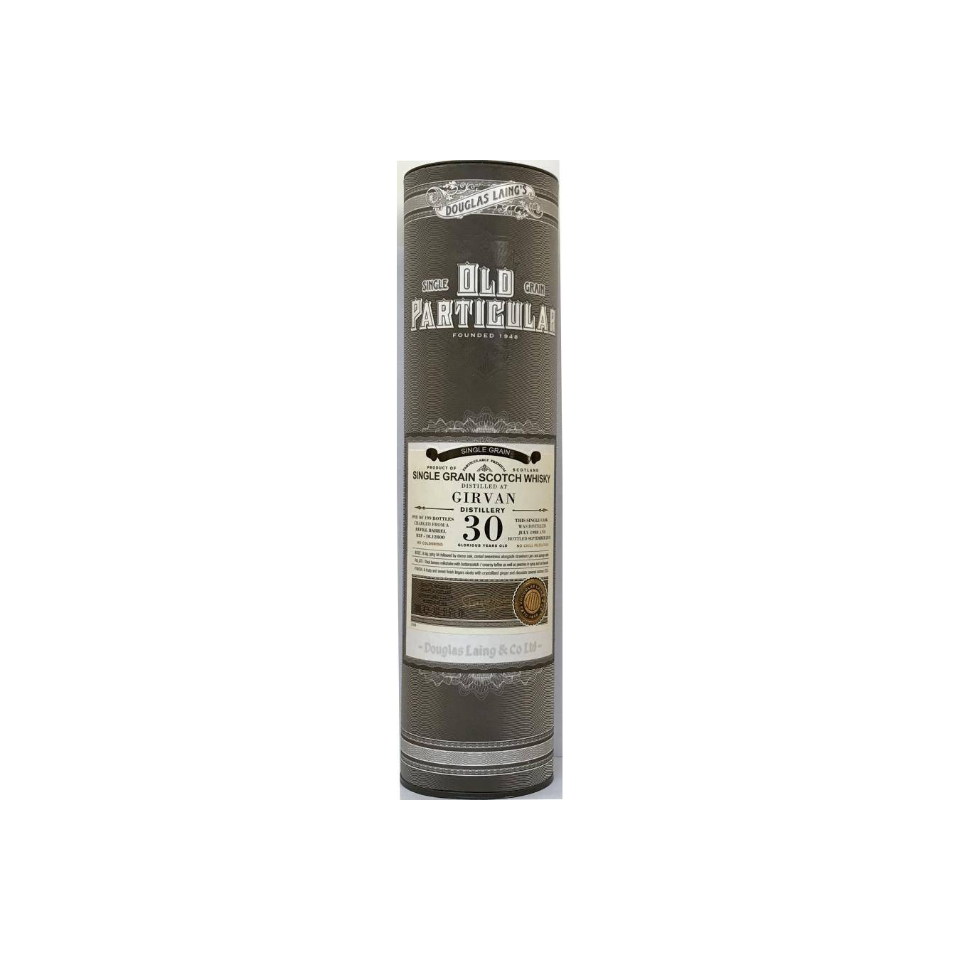 Girvan Old Particular 1988 30 Years Single Grain Whisky 3
