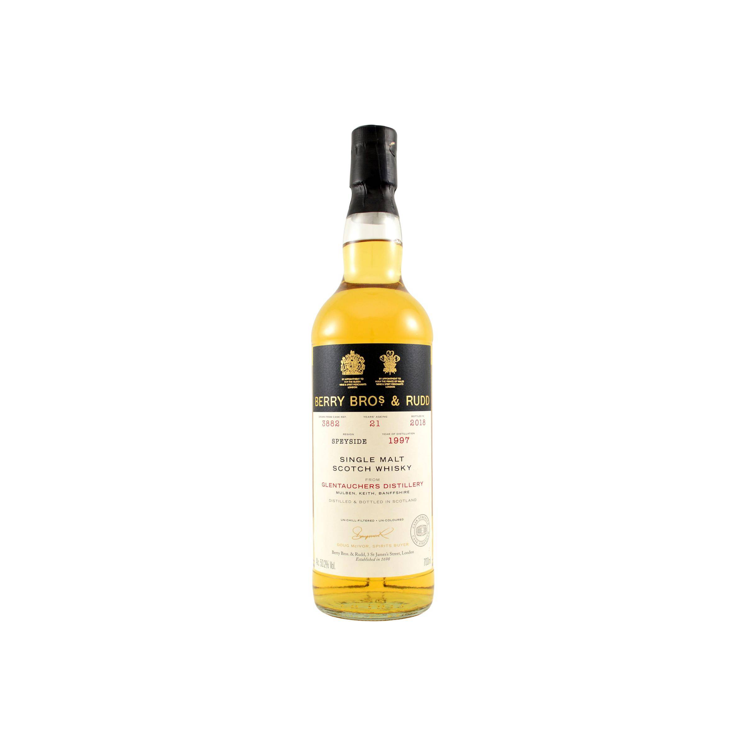 Glentauchers 1997 21 Years Single Malt Whisky