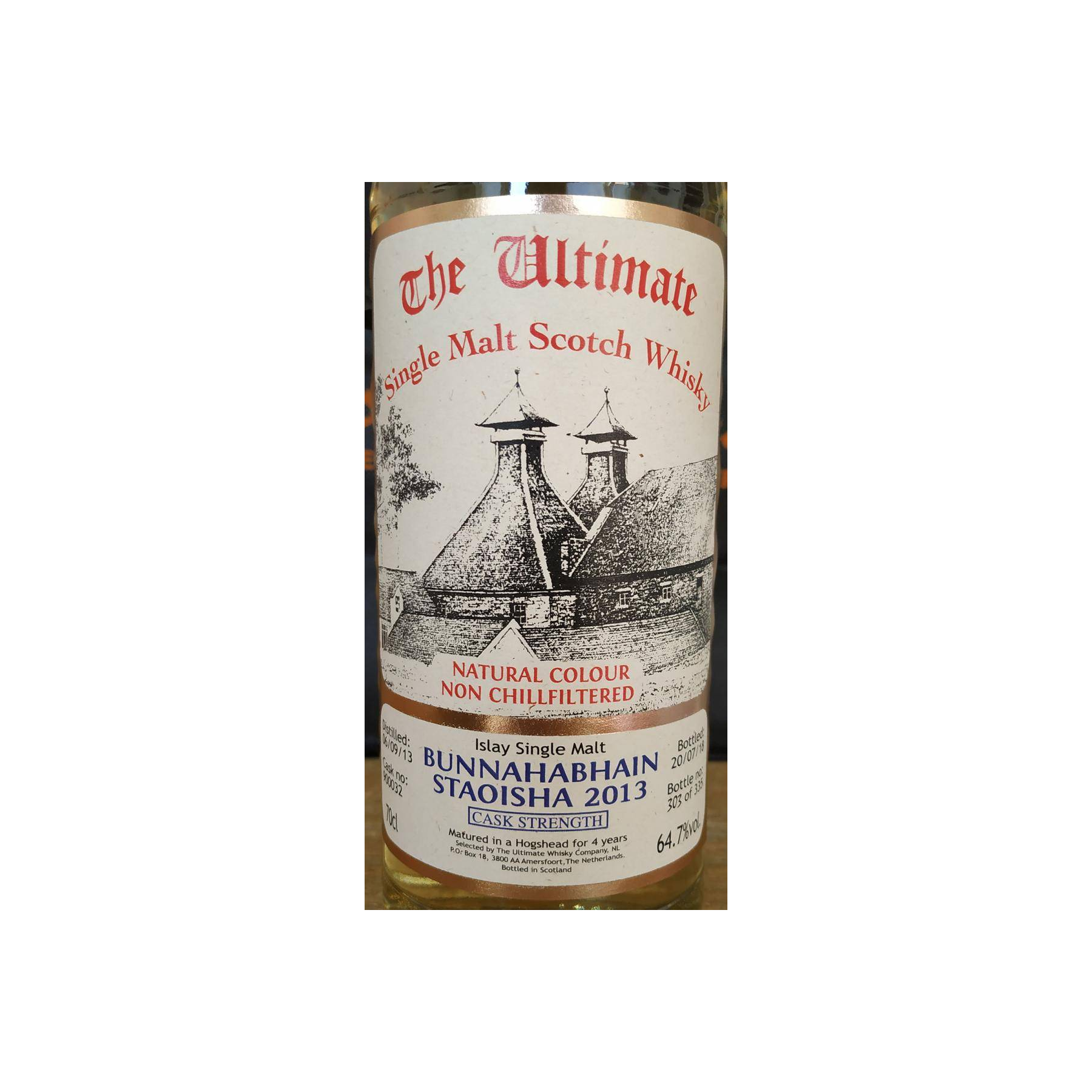 Bunnahabhain 2013 4 Years Single Malt Whisky 3