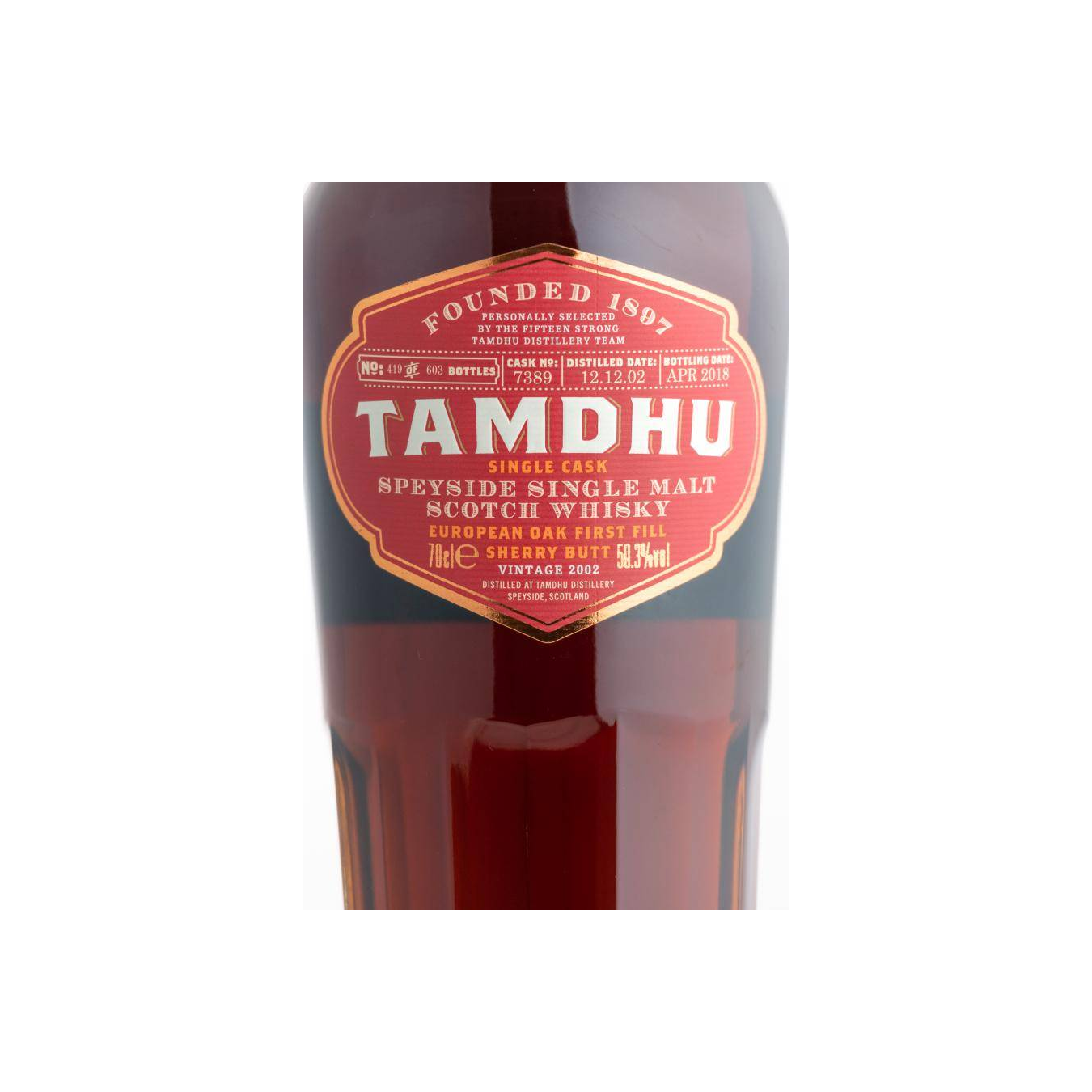Tamdhu Single Cask 2002 15 Years Single Malt Whisky 3