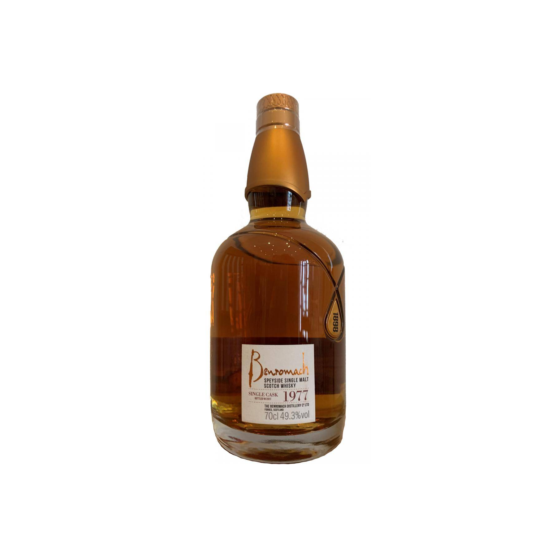 Benromach Single Cask 1977 40 Years Single Malt Whisky