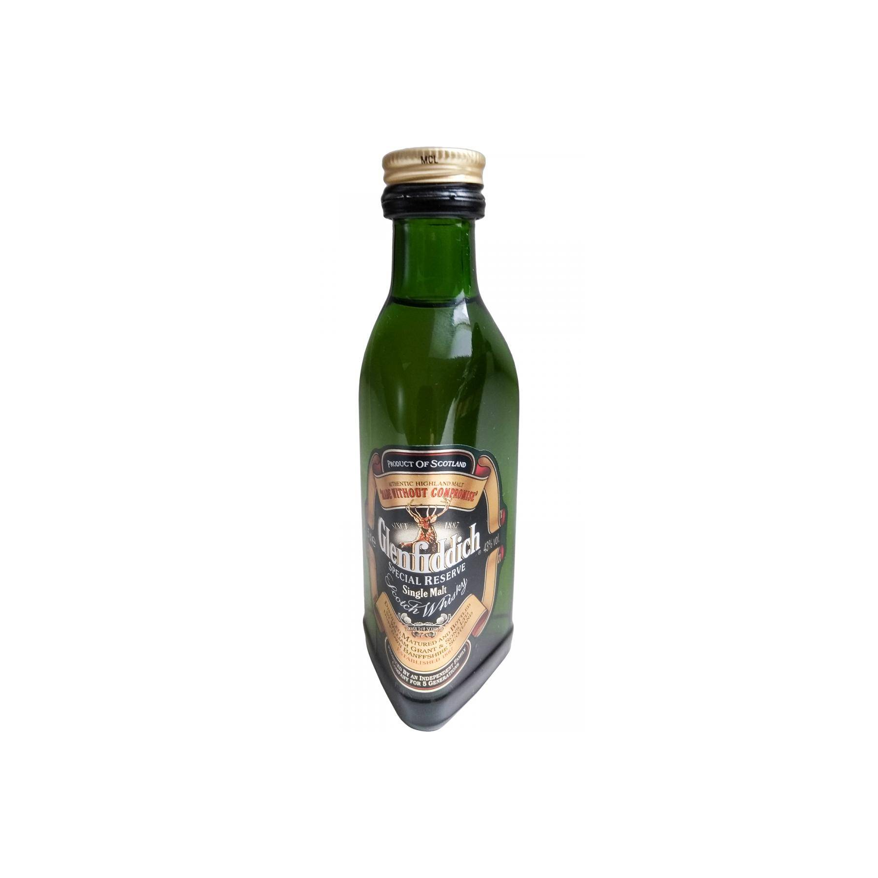 Glenfiddich Miniature Single Malt Whisky 2