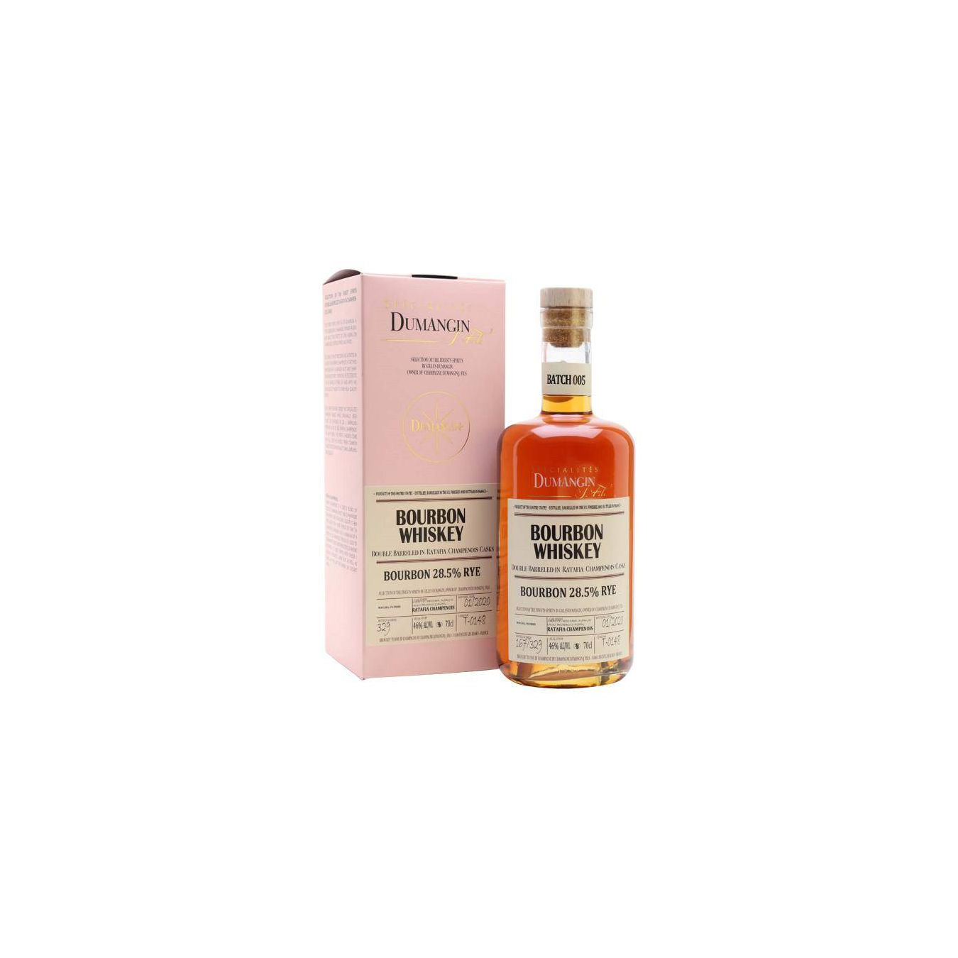 Bourbon Whiskey Bourbon 28.5% Rye CDJF 2