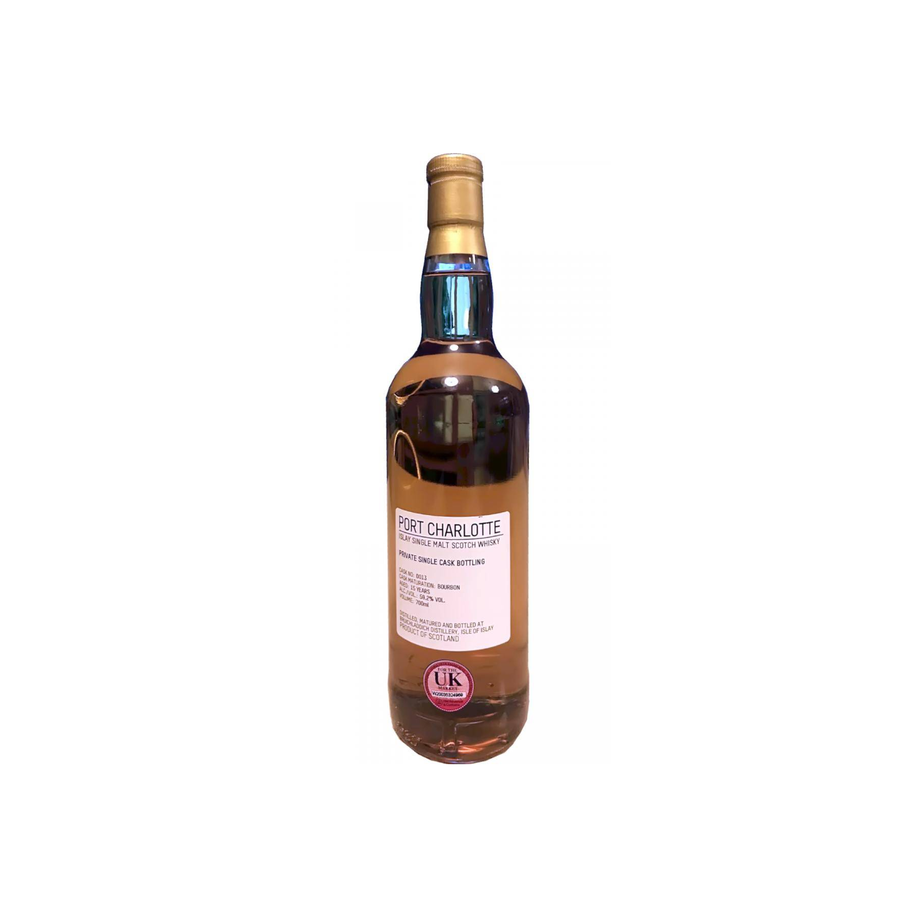 Port Charlotte 15 Years Single Malt Whisky