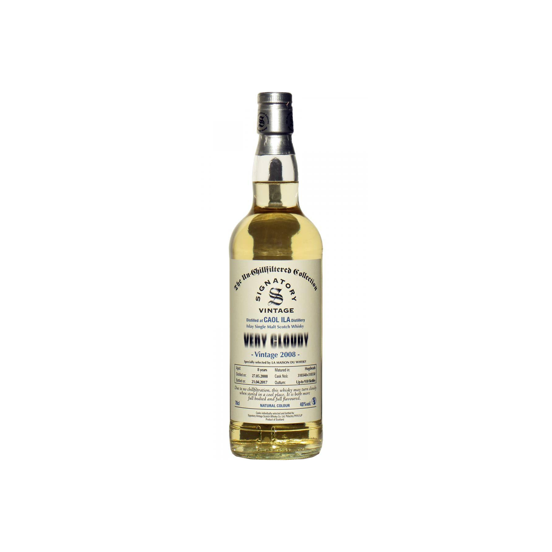 Caol Ila 2008 8 Years Single Malt Whisky